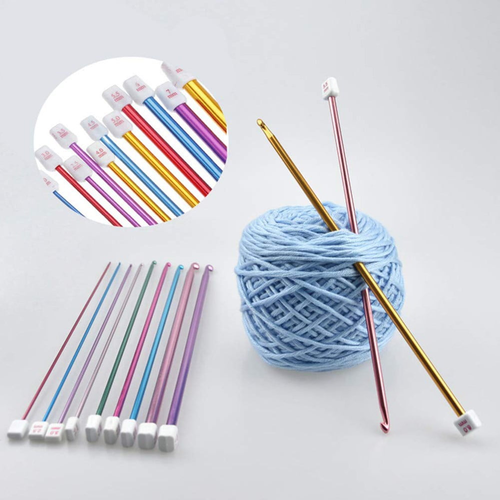 Ruibeauty 11Pcs Long Tunisian Afghan Crochet Hooks Aluminum Knitting Needles 10.6 - Image 5
