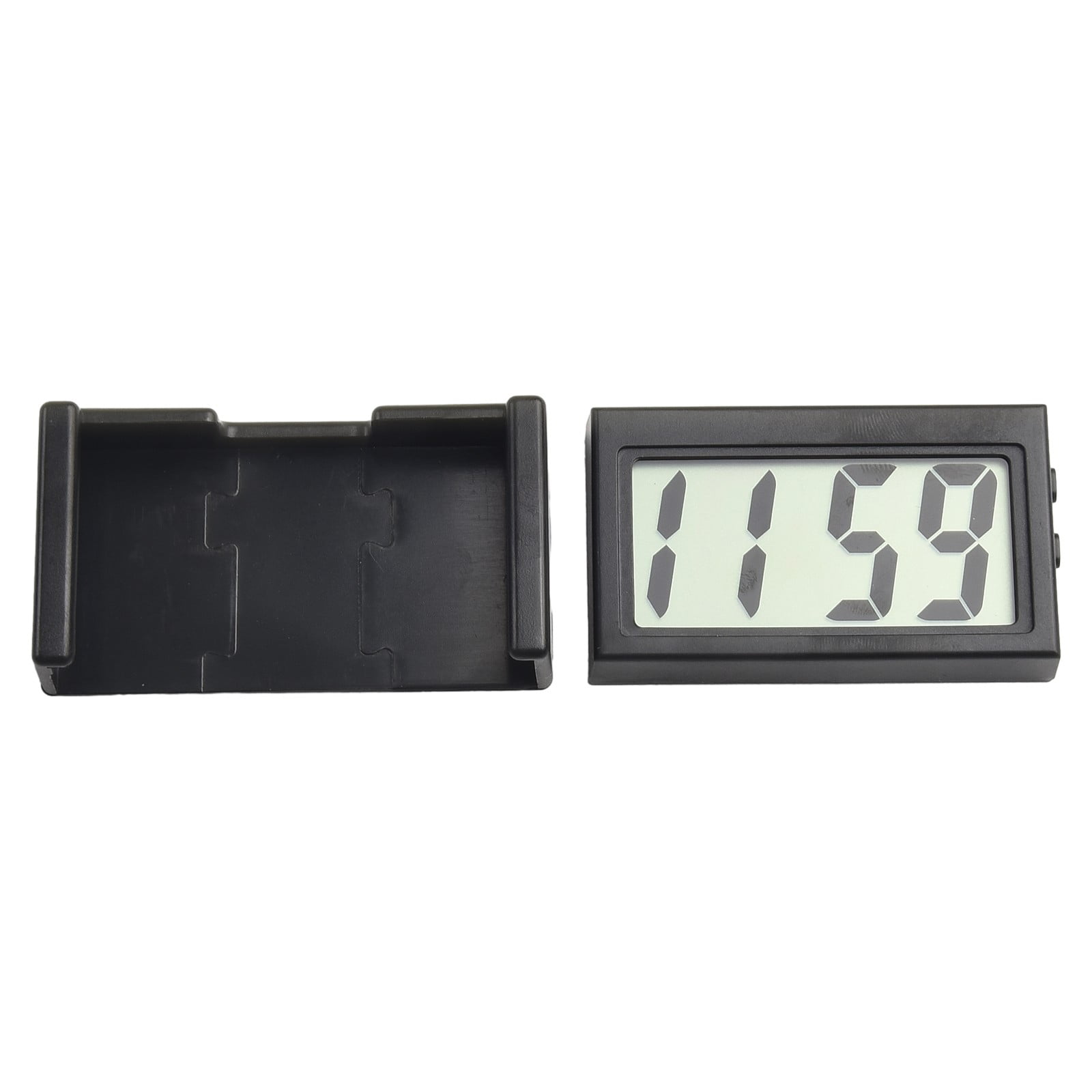 Car Dashboard Digital Clock - Vehicle Adhesive Clock with LCD Display Time - Image 4
