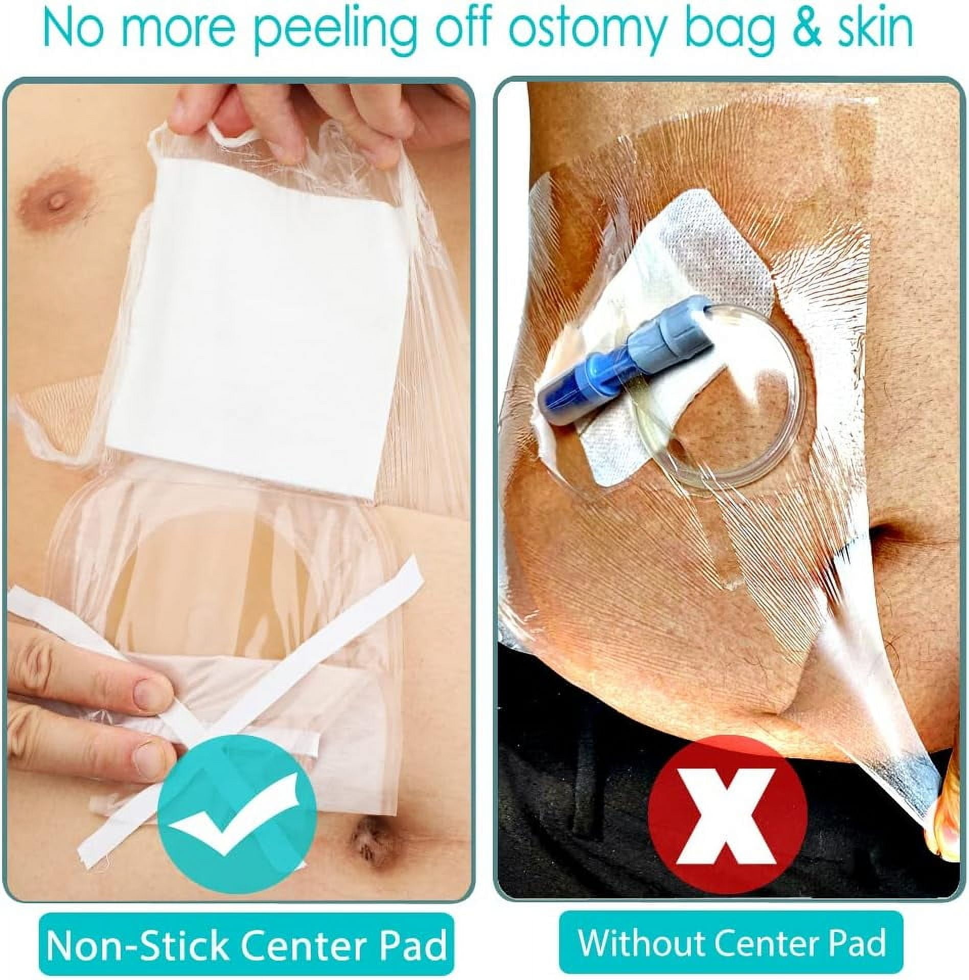 25 Pcs Waterproof Ostomy Shower Cover 8