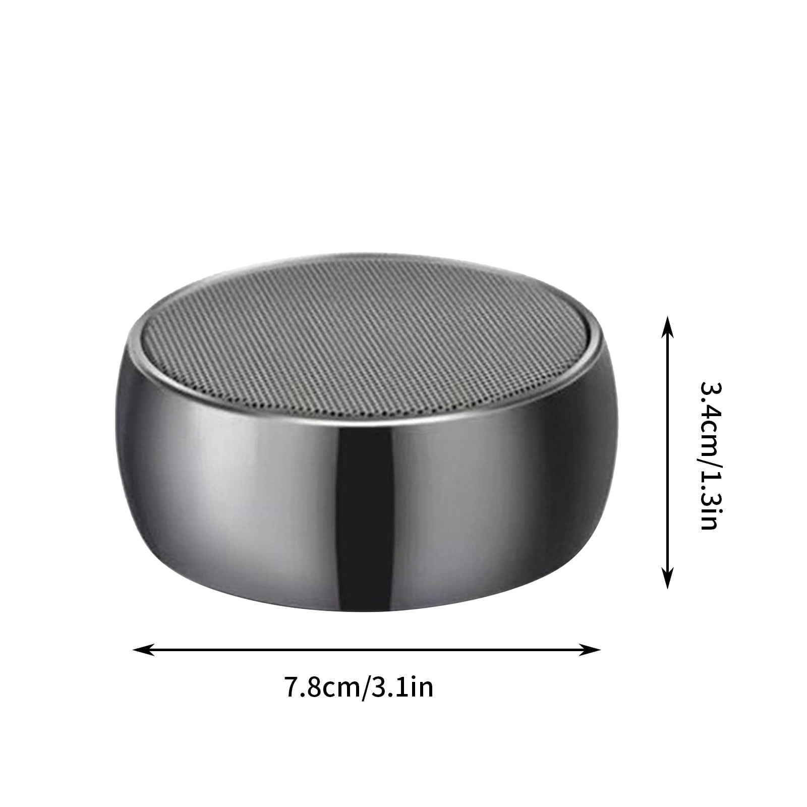 BS02 Bluetooth Smart Speaker, Outdoor Portable Mini Boombox With Bass, Card Slot, And Sound Amplification Black - Image 5
