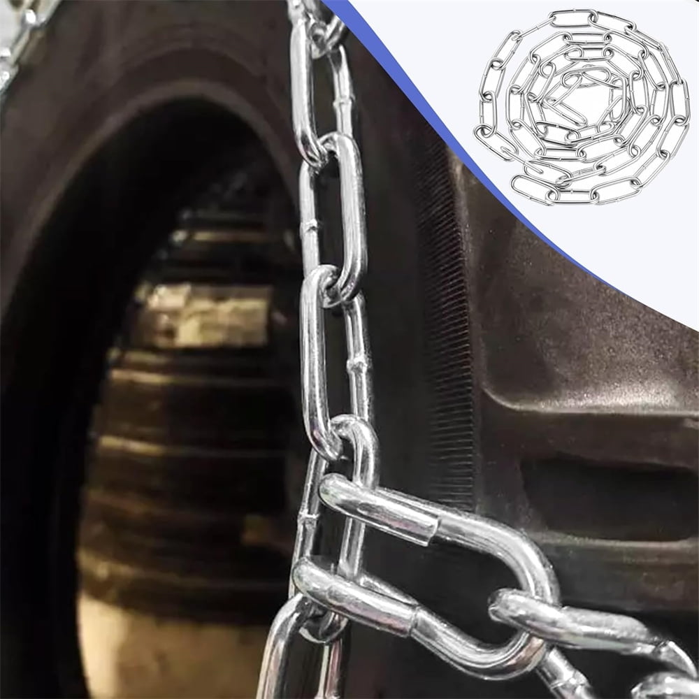 13.1 feet Stainless Steel Coil Chain Link,QZS Metal Safety Chain,Proof Coil Chain Links,Heavy Duty Chain Links,Long Durable Links for Hanging Plant, Hanging Clothes,Shade Sail Set of 4 - Image 5