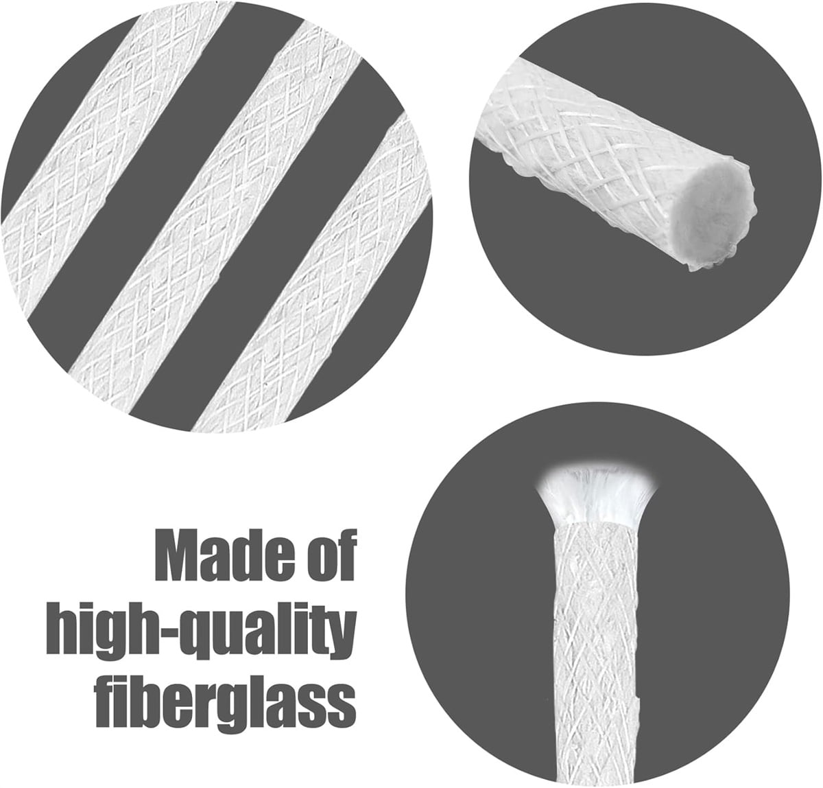 QZS 12 Pcs Replacement Torches Wicks, Long Life Fiberglass Replacement Wicks, Wicks for DIY Bottles Oil Lamp, Outside Lanterns, Garden Lights Alcohol Wick Indoor Decor (10 inch) - Image 6
