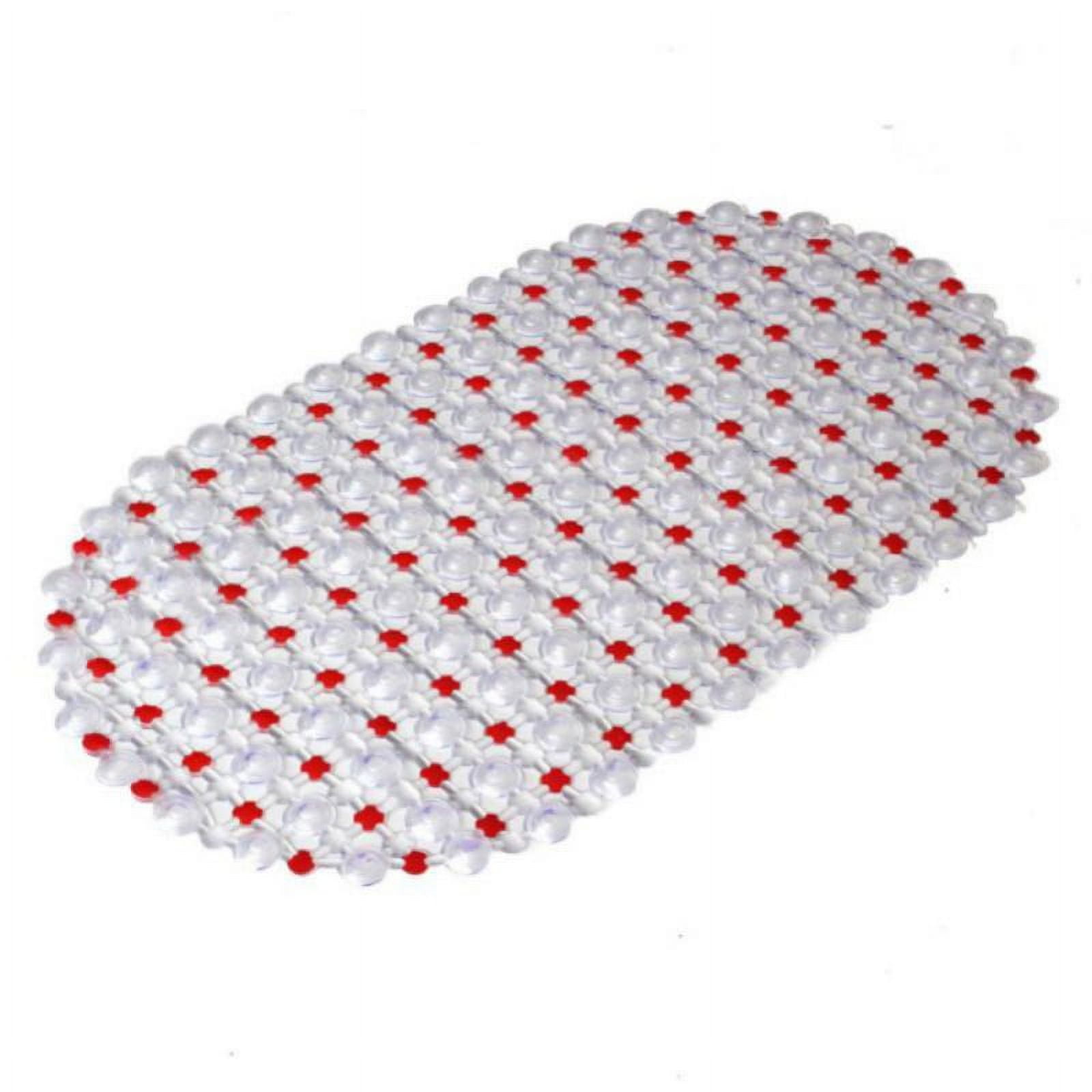 Shower Mats Non Slip Without Suction Cups, 15× 26.8 Inch, PVC Bathroom Mats, Bath Mats for Shower and Bathroom, Quick Drying Green - Image 5