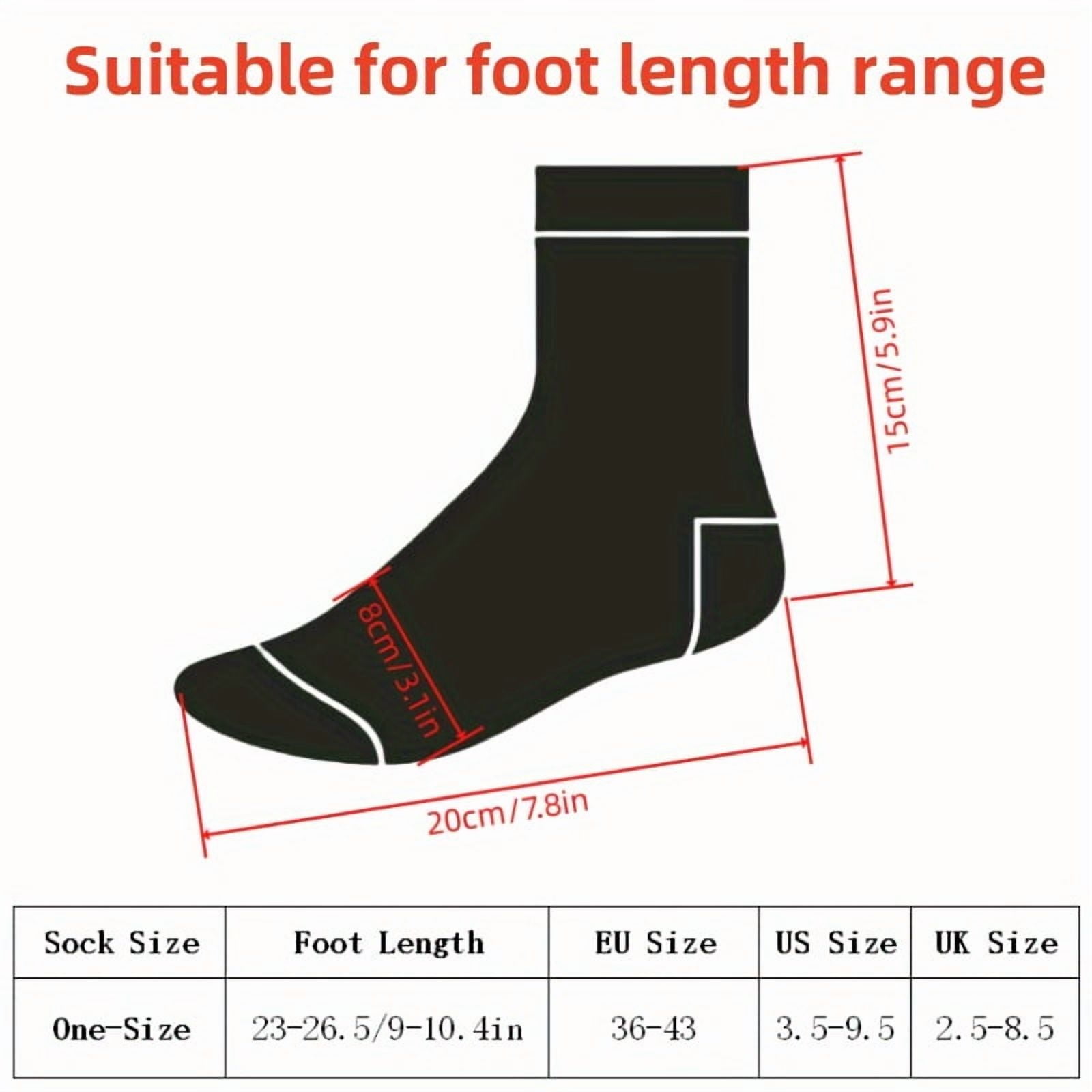 SUGARMOM 5-Pack Unisex Thick Knitted Cotton Socks - 100% Pure Cotton Solid Color Mid-Calf Length Extra Thick Terry Loop Pile Machine Washable Warm Winter Crew Socks One-size 5 Pairs Of Random Mixed Colors - Image 5