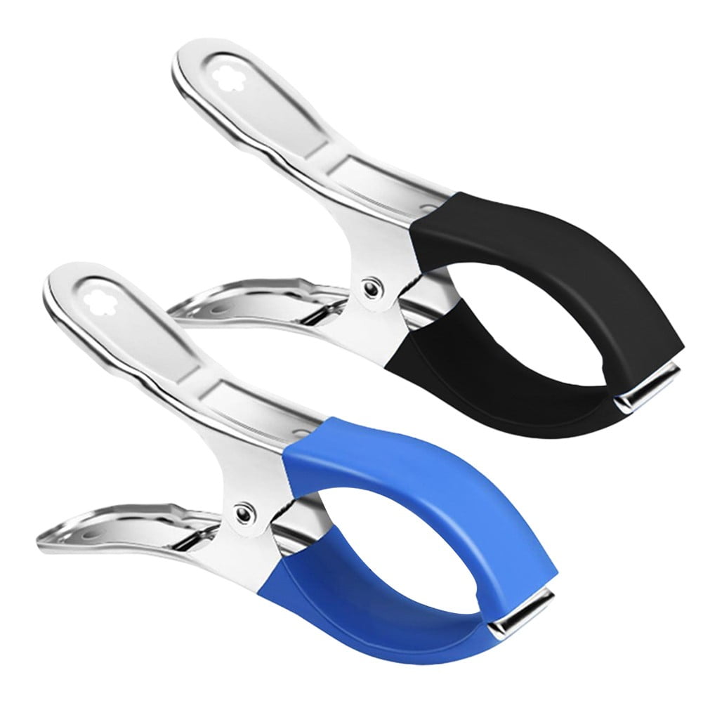 6/30Pcs Pool Cover Clips Stainless Steel Pool Cover Clamps For Above Ground Swimming Pool Wind Guard Clip Black 30pcs blue Blue - Image 5