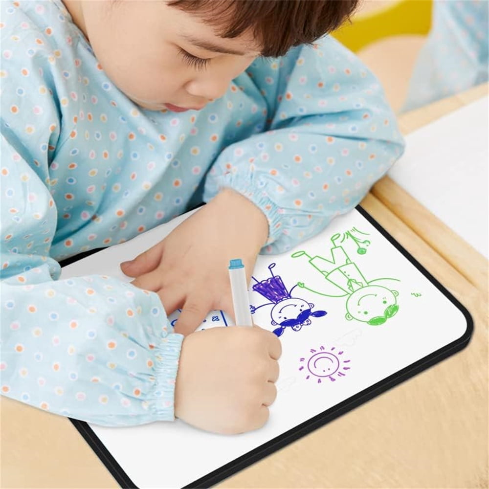 2Pcs Double-Sided Dry Erase White Board,Magnetic Small Whiteboard with Lines and Blank Surface,Portable Handheld Lapboard with Stripe,Great for Home (Random) - Image 6