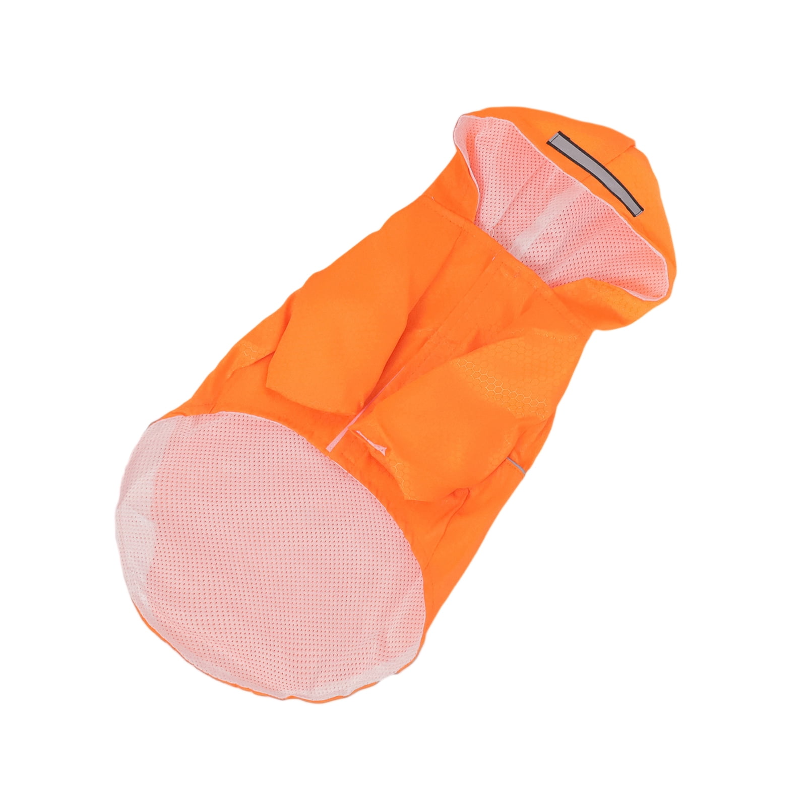 Travelwant Waterproof Reflective Dog Raincoat- Adjustable Pet Jacket, Lightweight Dog Hooded Slicker Poncho for Small to X- Large Dogs and Puppies S Orange - Image 2