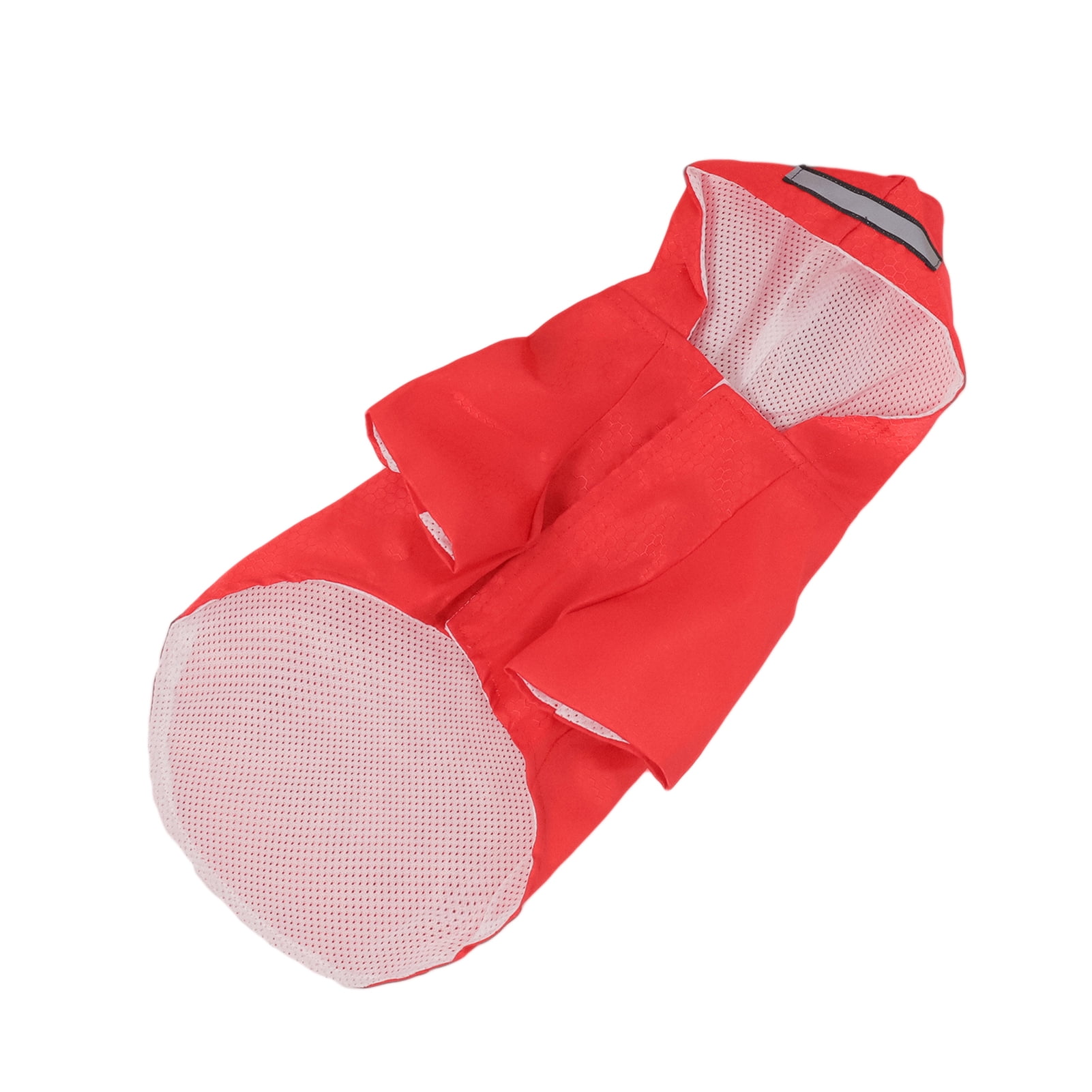 Travelwant Waterproof Reflective Dog Raincoat- Adjustable Pet Jacket, Lightweight Dog Hooded Slicker Poncho for Small to X- Large Dogs and Puppies M Red - Image 2