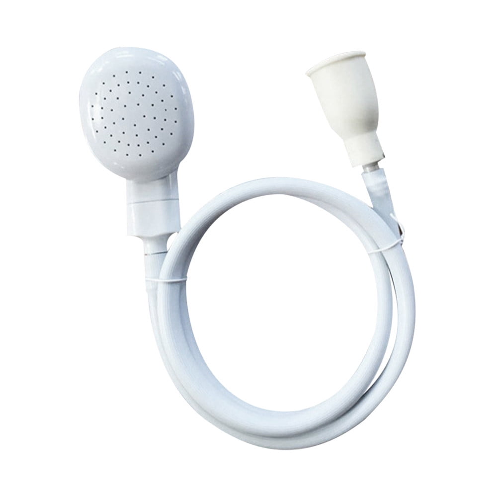 Sink Spray Rubber Hose, Sink Hose Attachment for Faucet, Portable Sink Hose Faucet Sprayer, Portable Rubber Hose Nozzle, Handheld Hose Faucet Shower Head White - Image 3