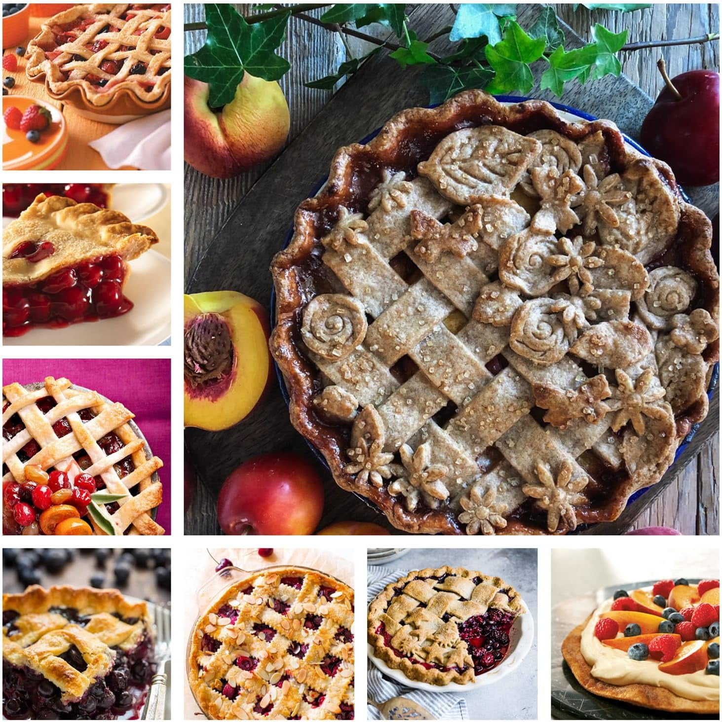 Tutuviw 6 Pack 5 inch Reusable Small Pie Pans, Nonstick Small Pie Tins, Carbon Steel Pie Pans, Mini Pie Pans for Baking, Round Bread and Meat Pie Tins Mini Pie Tins for Cake Dessert - Image 7