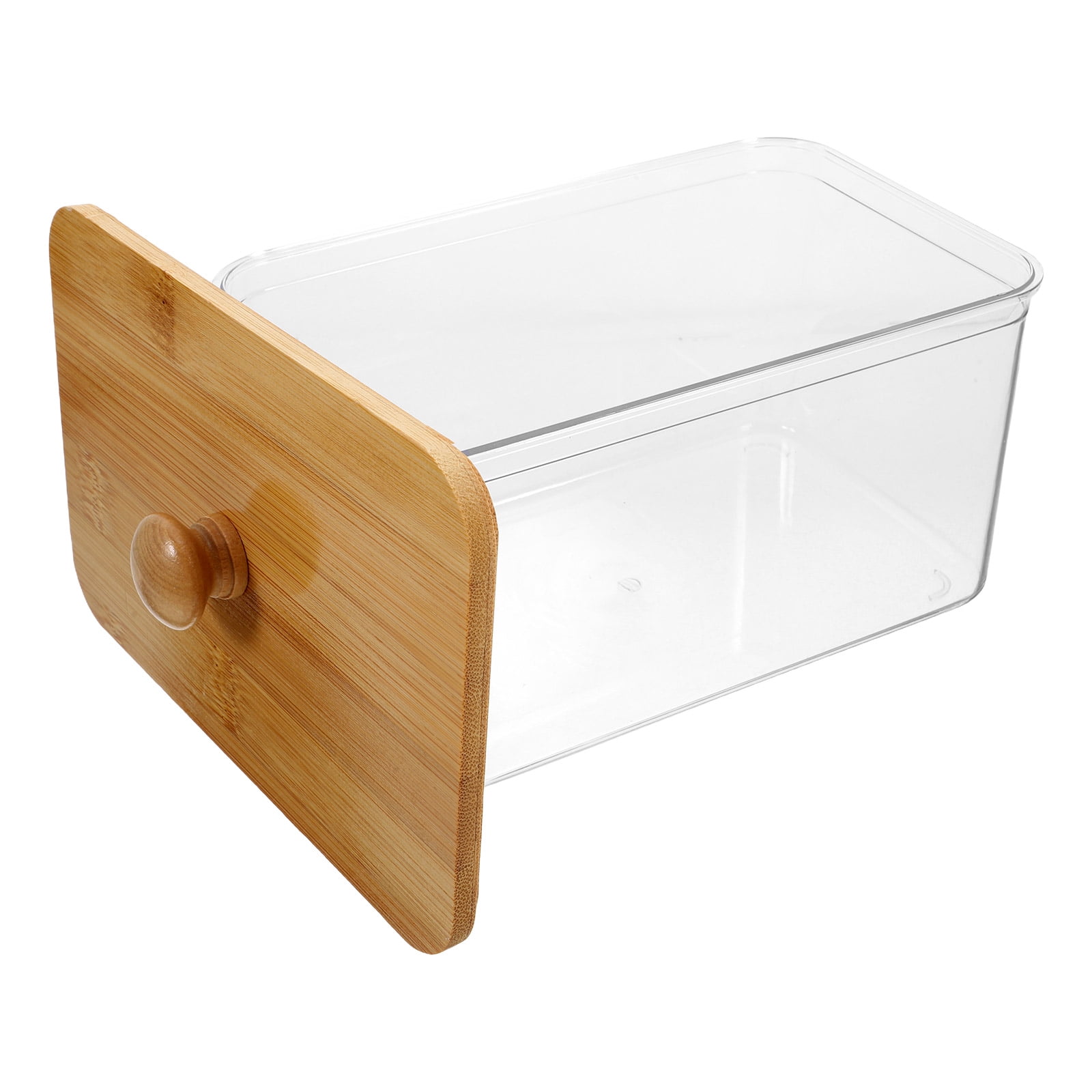 QIDITONG Laundry Sheet Holder With Lid Laundry Room Storage Containers Laundry Pod Container Jars Dryer Sheet Organizer Laundry Room Accessories 18.30X12.40X12.00CM Transparent - Image 3