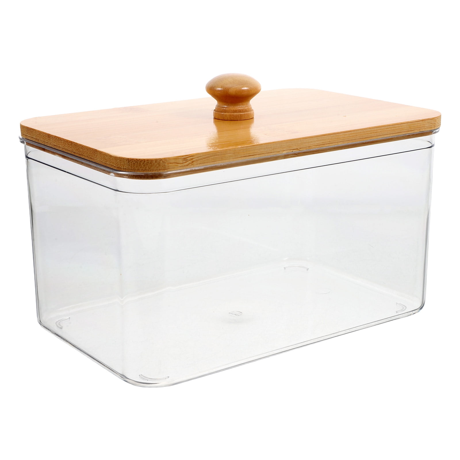 QIDITONG Laundry Sheet Holder With Lid Laundry Room Storage Containers Laundry Pod Container Jars Dryer Sheet Organizer Laundry Room Accessories 18.30X12.40X12.00CM Transparent - Image 4