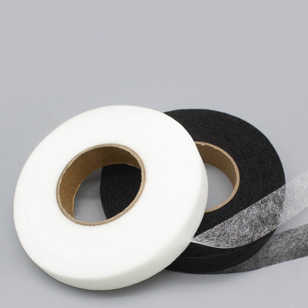 70 Yards Iron in Hemming Tape, 3cm Adhesive No Sewing Hem Tape, Iron in Tape for Hemming, Stitch Witchery Tape Sewing Tape, Fusible Tape Adhesive Wonder Web for Curtain, Pants, Clothes Black - Image 5