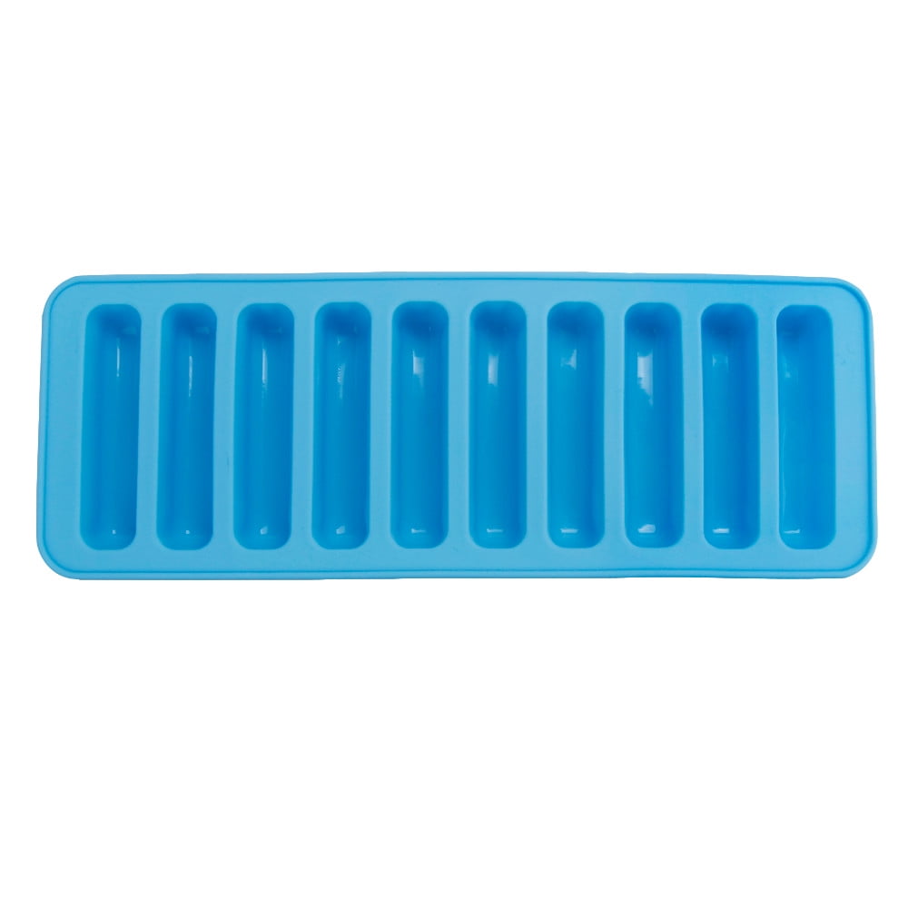 Chocolate Bar Molds Silicone Rectangle for Deep Bars,10 Cavities Thick Flexible Molds for Homemade Snacks Sugar Free Energy Soft Baked Oat Protein Energy Bars, Easy Release Moulds Tray Radon Color 1pc - Image 6