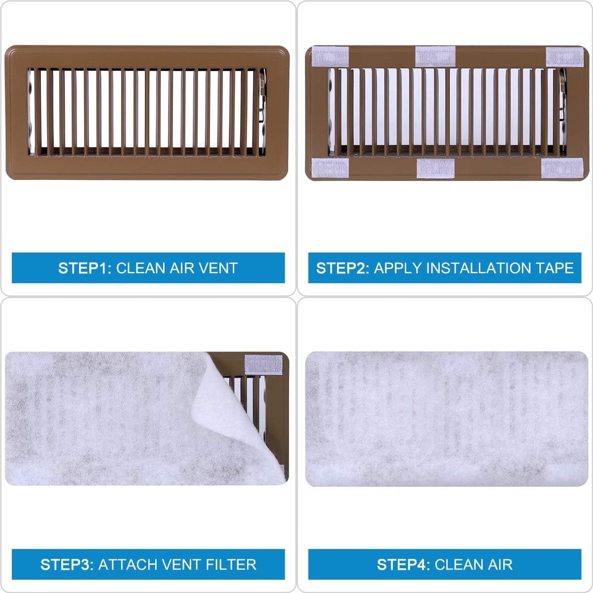 Air Vent Filter Kit Tutuviw Customizable Vent Filter Cotton78x39
