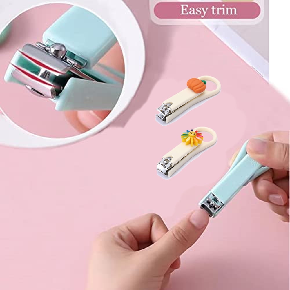 2Pcs Fingernail Clipper,Very Sharp and Cute Nail Clippers,Suitable for Adults and Children style 1 - Image 4