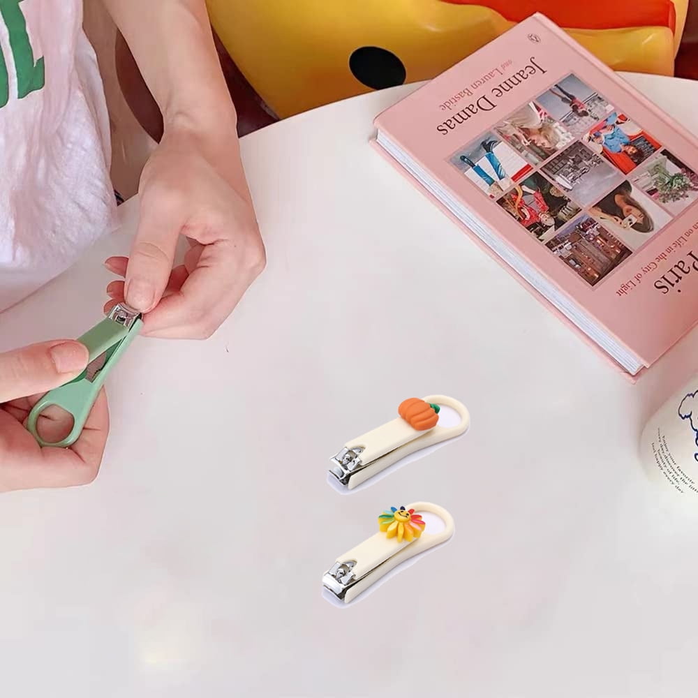 2Pcs Fingernail Clipper,Very Sharp and Cute Nail Clippers,Suitable for Adults and Children style 1 - Image 5