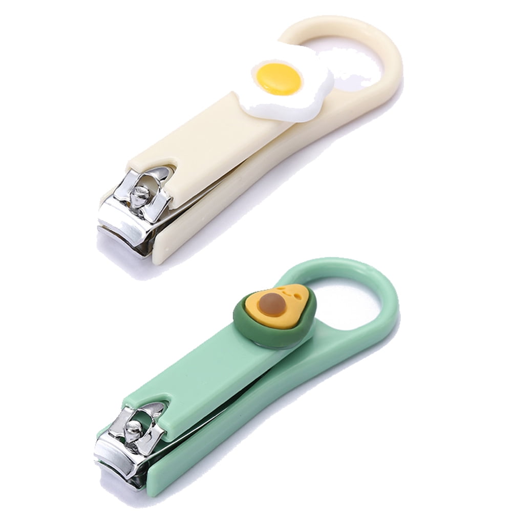 2Pcs Fingernail Clipper,Very Sharp and Cute Nail Clippers,Suitable for Adults and Children style 2 - Image 1