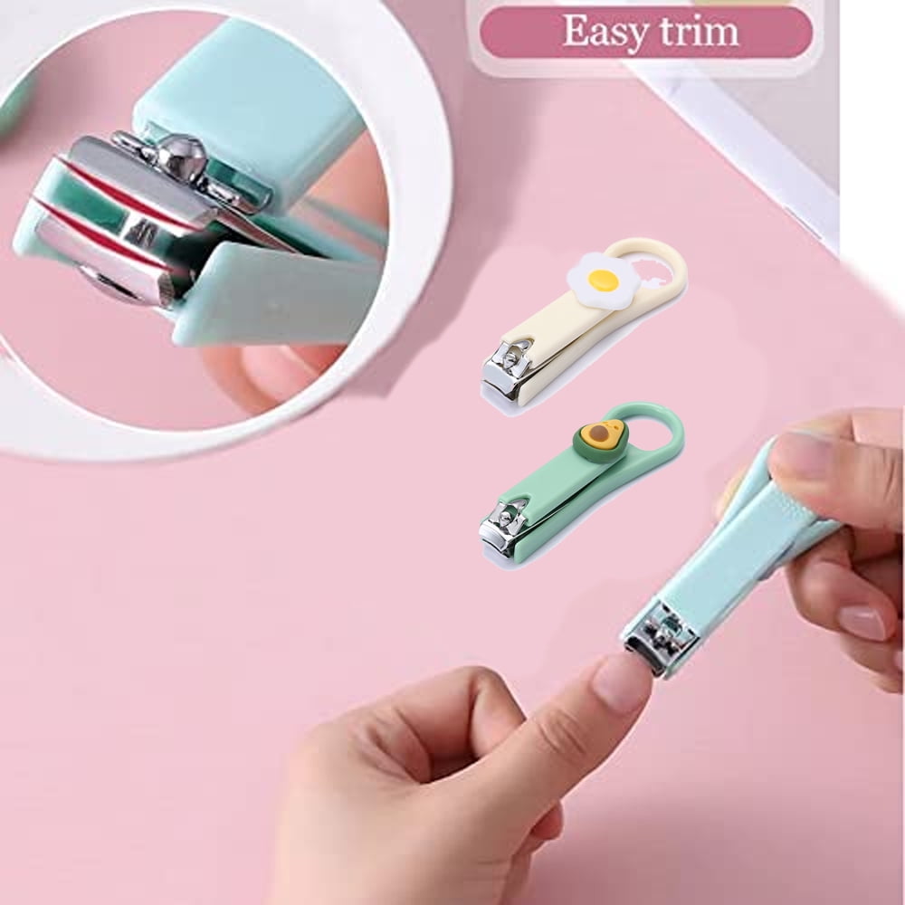 2Pcs Fingernail Clipper,Very Sharp and Cute Nail Clippers,Suitable for Adults and Children style 2 - Image 4