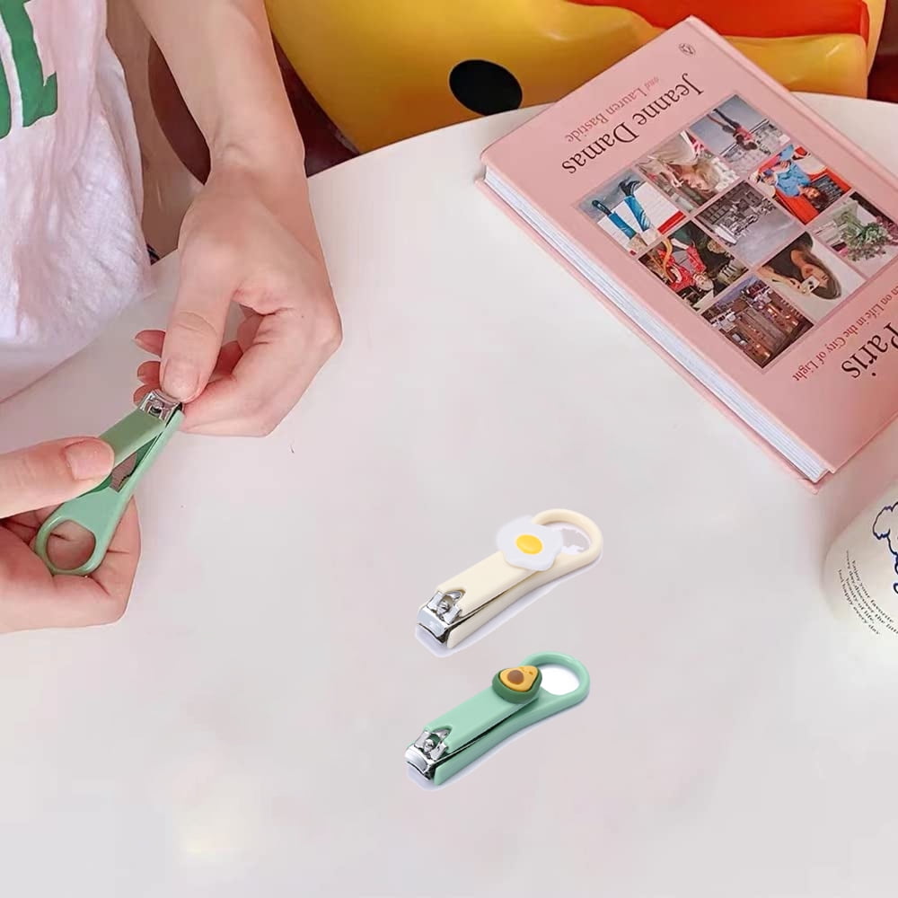2Pcs Fingernail Clipper,Very Sharp and Cute Nail Clippers,Suitable for Adults and Children style 2 - Image 5