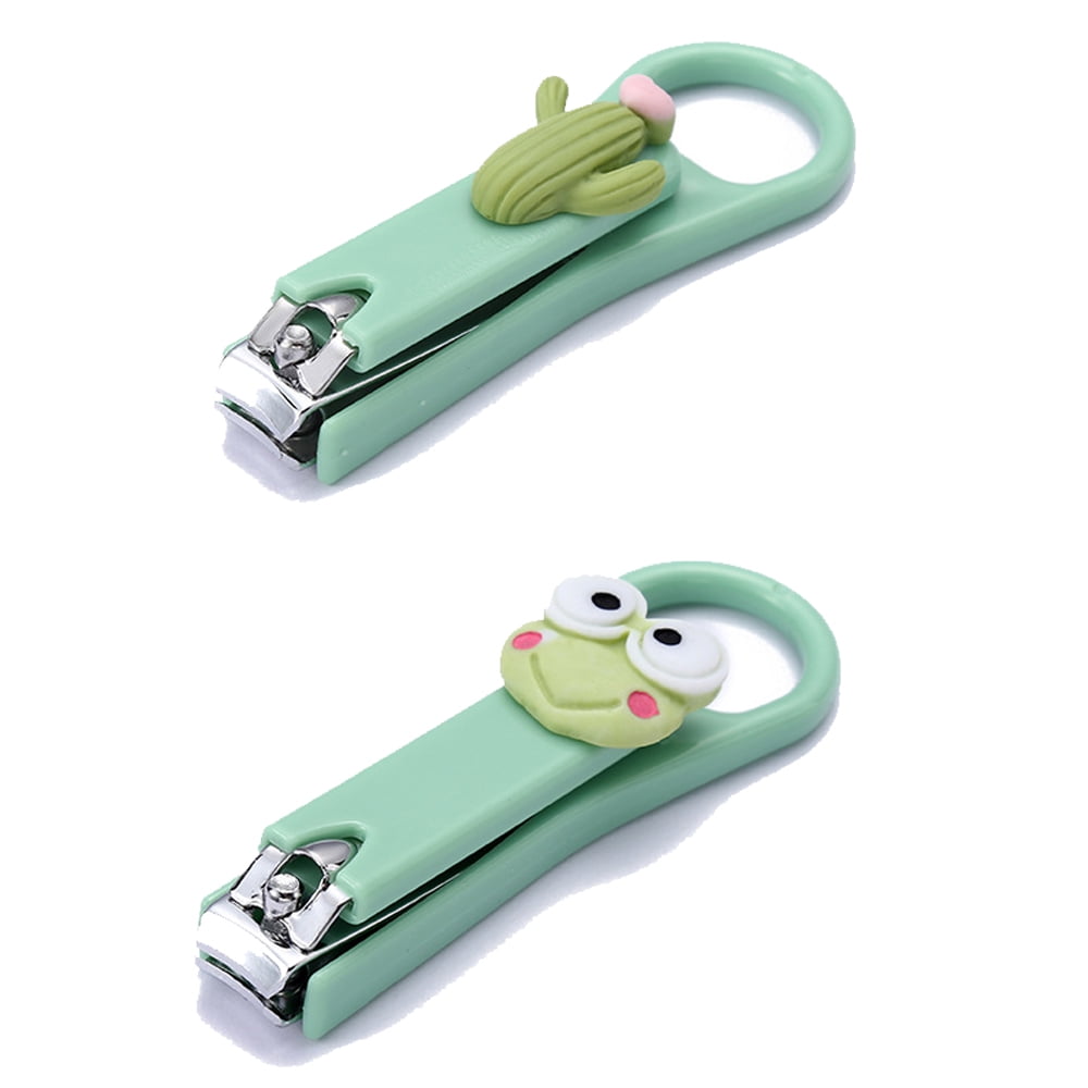 2Pcs Fingernail Clipper,Very Sharp and Cute Nail Clippers,Suitable for Adults and Children style 7 - Image 1