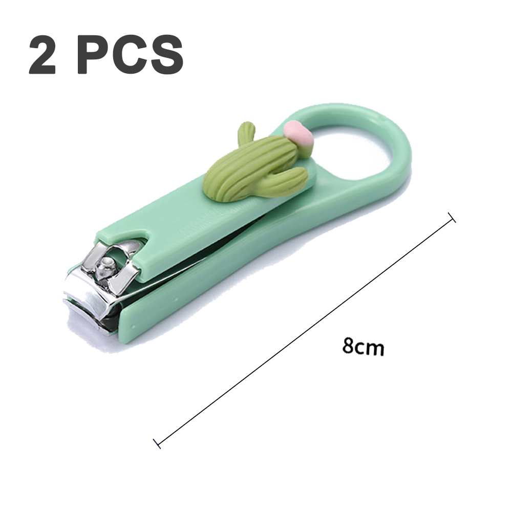 2Pcs Fingernail Clipper,Very Sharp and Cute Nail Clippers,Suitable for Adults and Children style 7 - Image 2