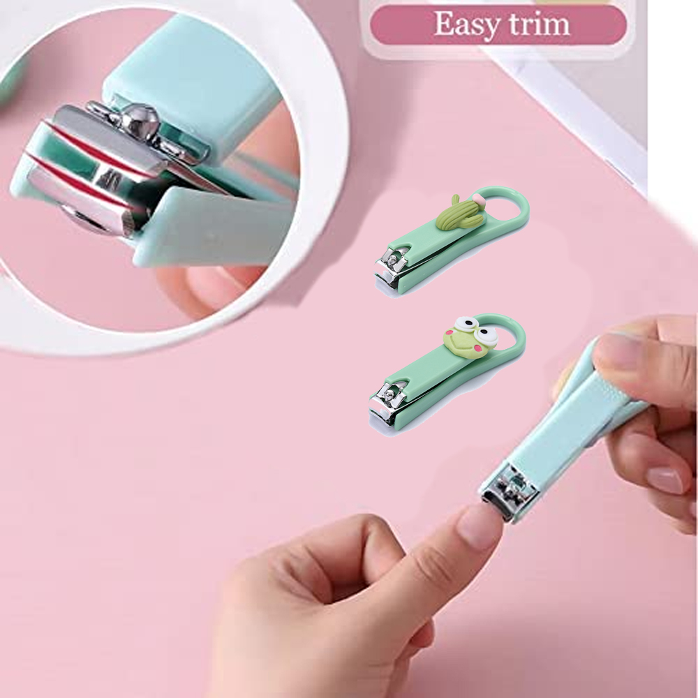2Pcs Fingernail Clipper,Very Sharp and Cute Nail Clippers,Suitable for Adults and Children style 7 - Image 4