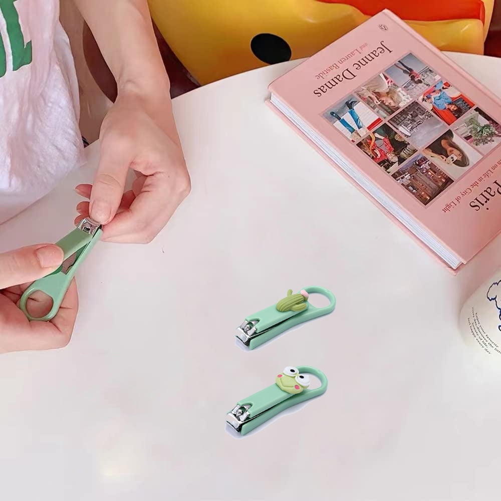 2Pcs Fingernail Clipper,Very Sharp and Cute Nail Clippers,Suitable for Adults and Children style 7 - Image 5