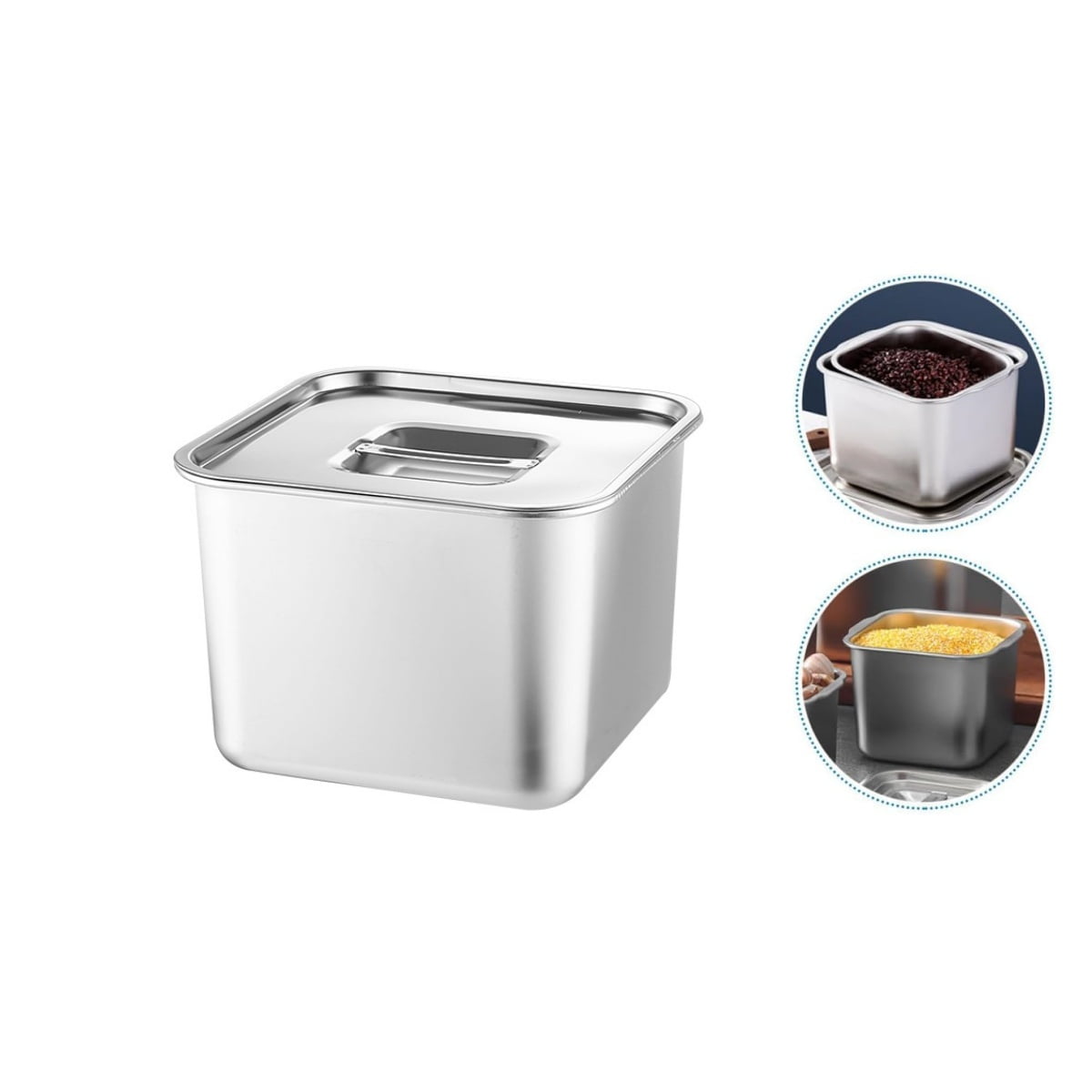 QZS Condiment Storage Container,6.3x4.7