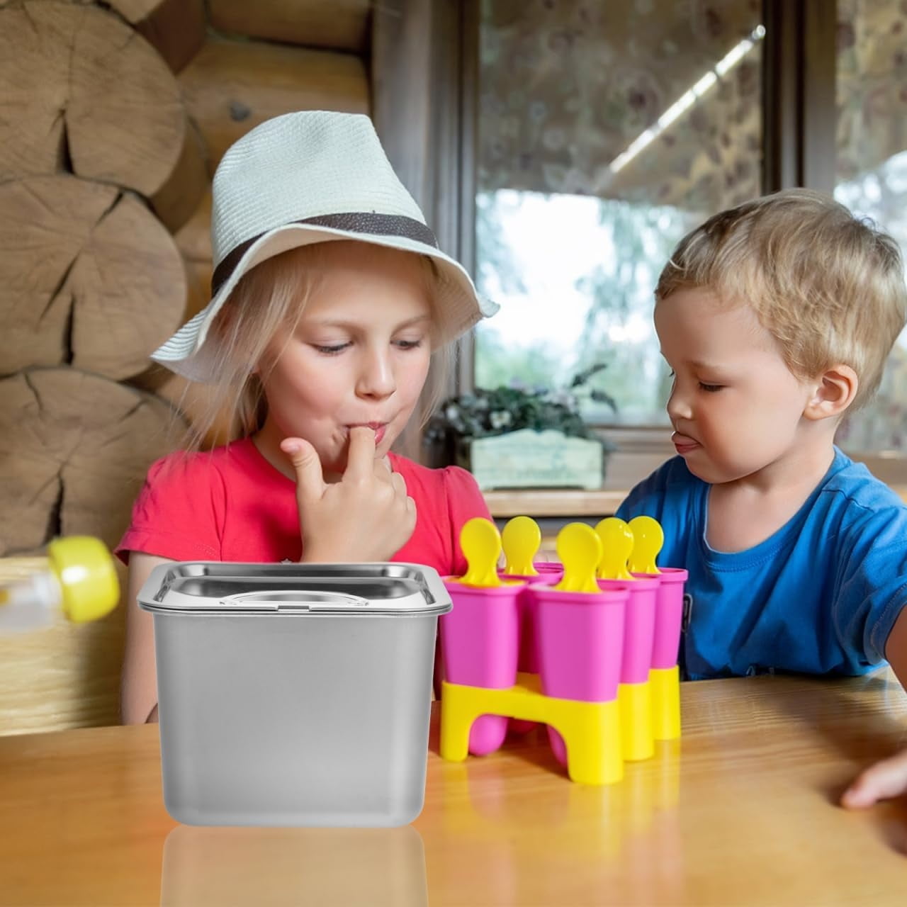 QZS Condiment Storage Container,6.3x4.7