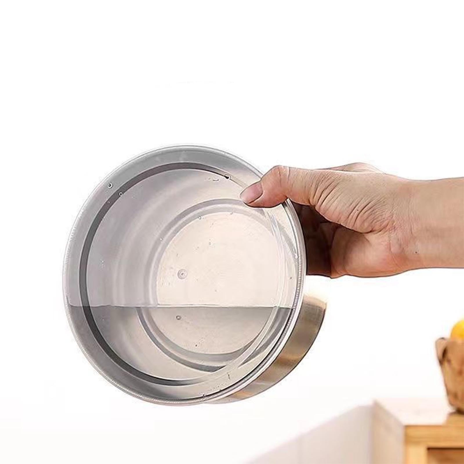 5PC Stainless Steel Food Containers with Silicone Lids,Kitchen Food Storage Containers,Nesting Lunch Box Set,for Meal Prep,Office,Travel,Microwave Safe,Rustproof Multicolor - Image 5