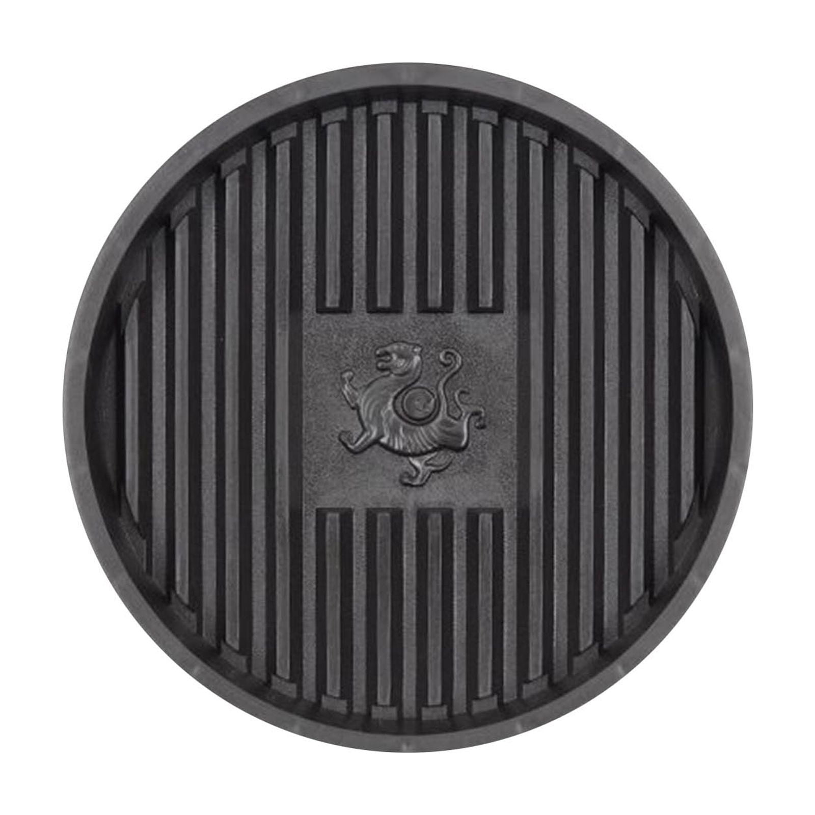 10 Inch Plant Saucer Tray,Decorative Flower Pot Drip Tray, Non-Slip Water Catch Basin for Indoor/Outdoor Potted Plants - Leak Proof Plant Mat for Furniture Protection Black - Image 1