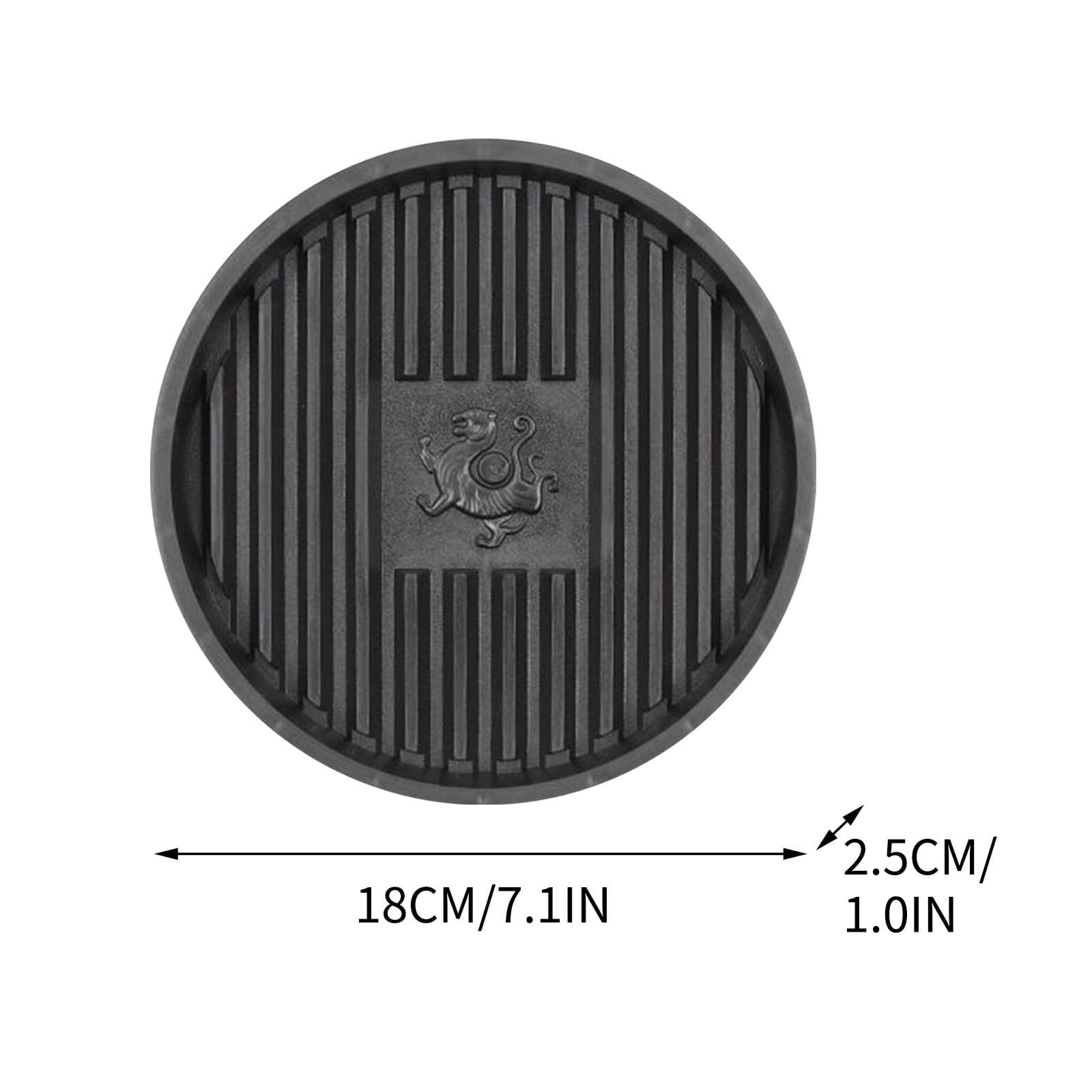 10 Inch Plant Saucer Tray,Decorative Flower Pot Drip Tray, Non-Slip Water Catch Basin for Indoor/Outdoor Potted Plants - Leak Proof Plant Mat for Furniture Protection Gray - Image 4
