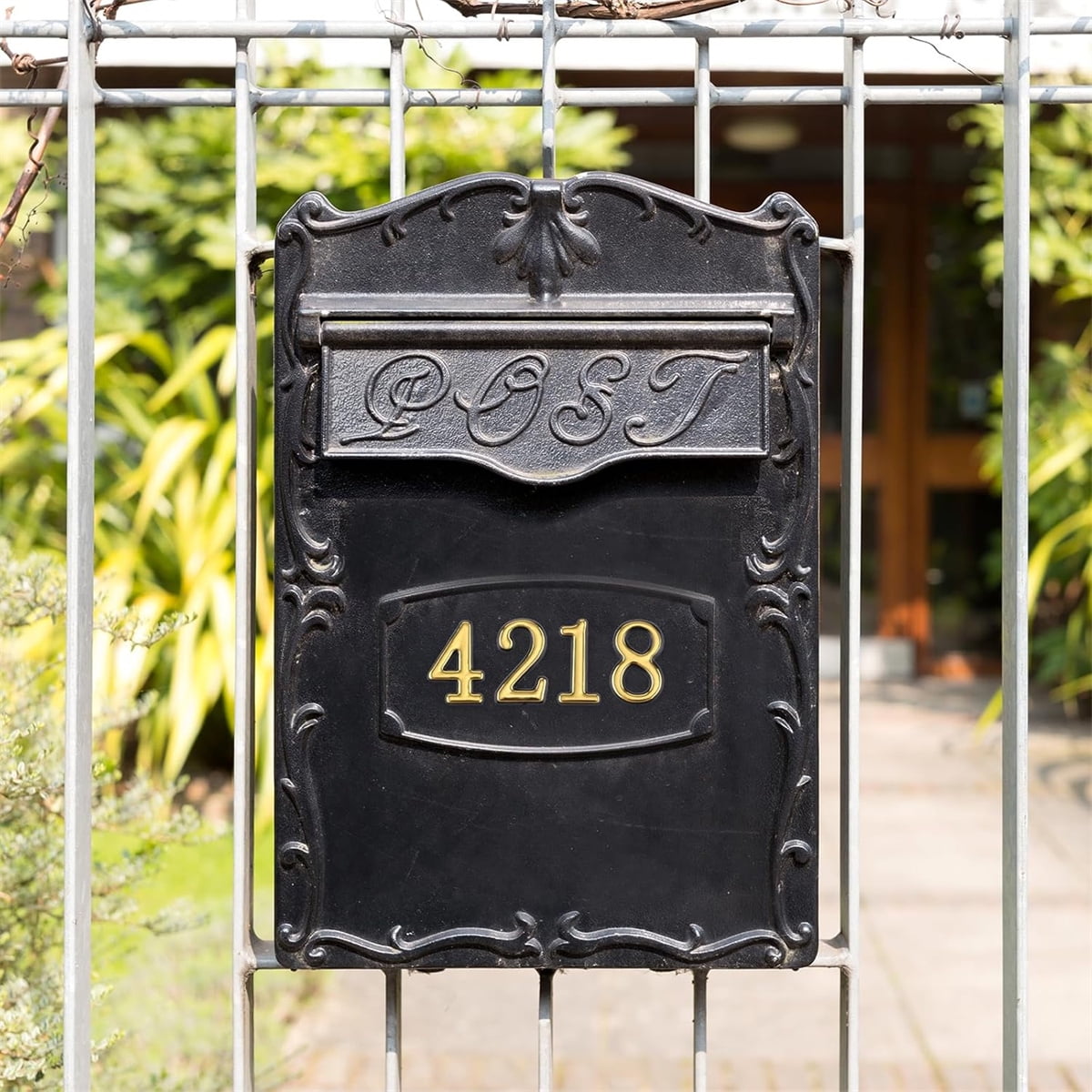 2 Inch 3D Mailbox Numbers for Outside,Tutuviw 0-9 Gold House Numbers for Mailbox,Self-Adhesive Mailbox Numbers,Door Address Numbers Stickers for Outside Apartment House Room Office Trash Bins (Gold) - Image 8
