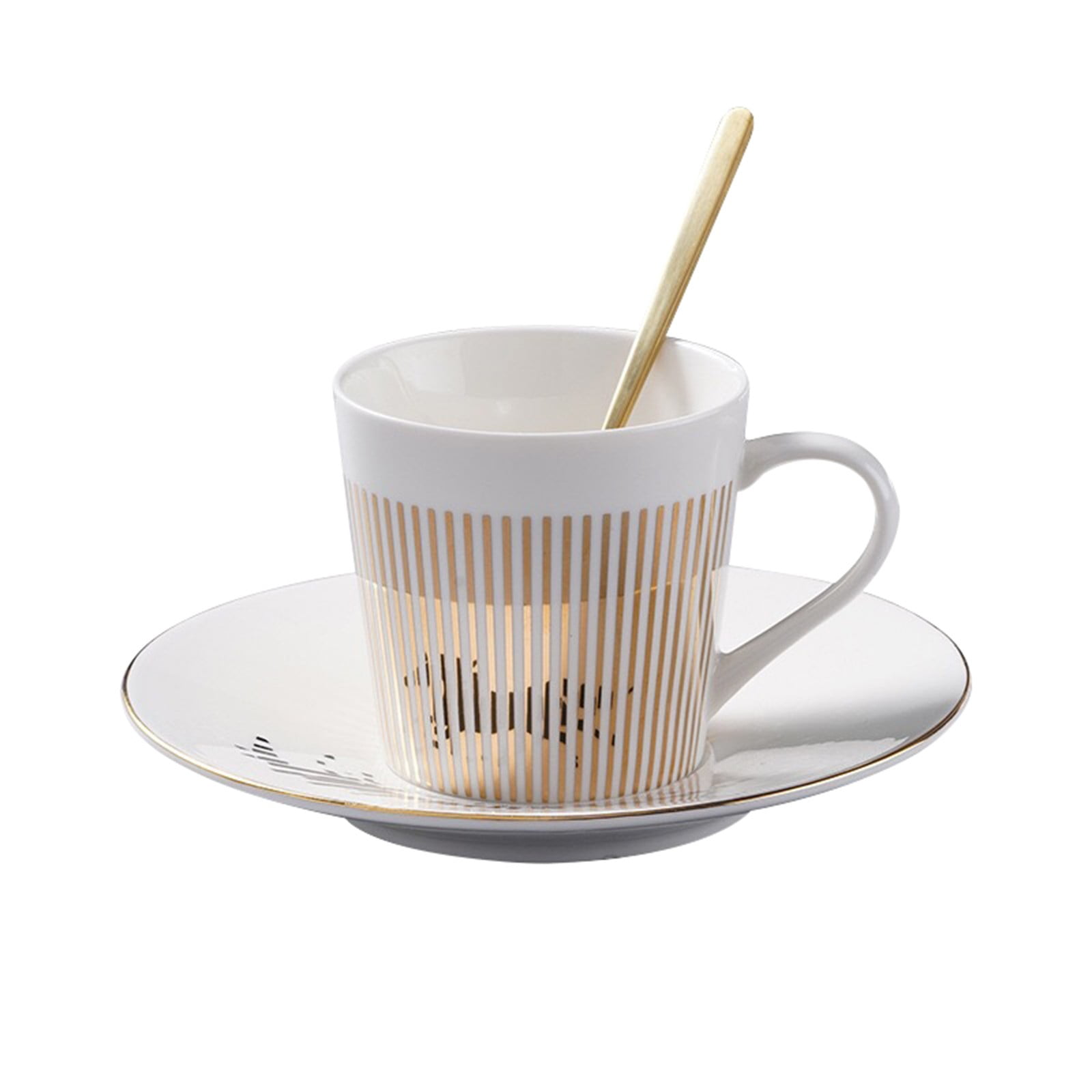 Optical Illusion Ceramic Coffee Mug,Rotating Cup Creates Moving Reflection Design, Unique Novelty Tea & Espresso Cup with Anti-Slip Base, Smooth Handle,Fun Gift for Coffee Lovers - Image 1