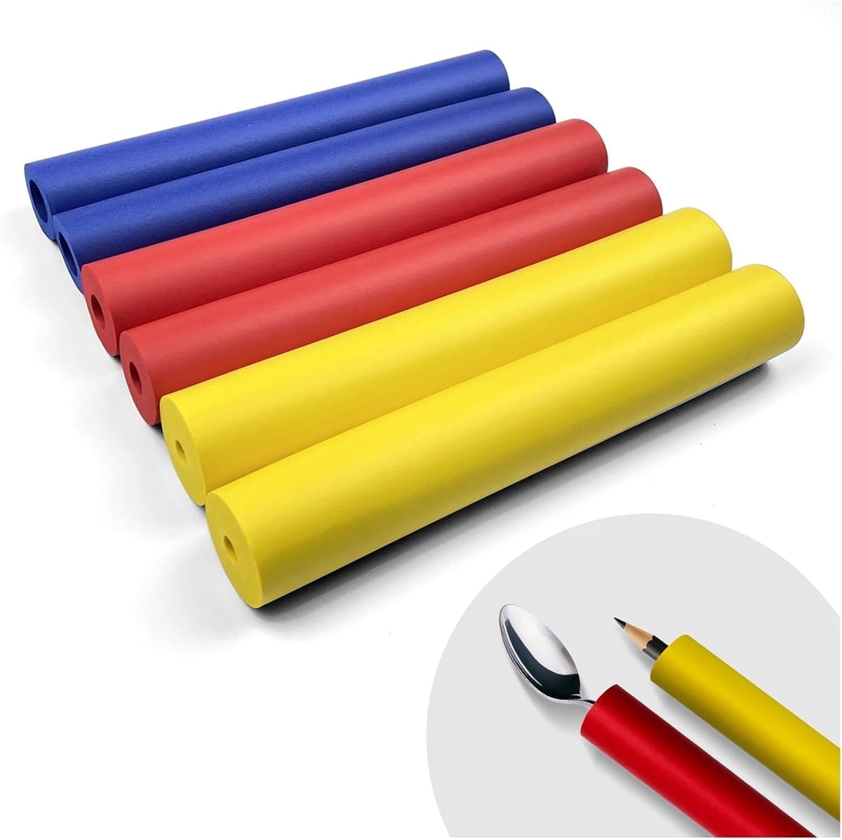 Tutuviw 6 Pcs Foam Grip Tubing for Utensils,8