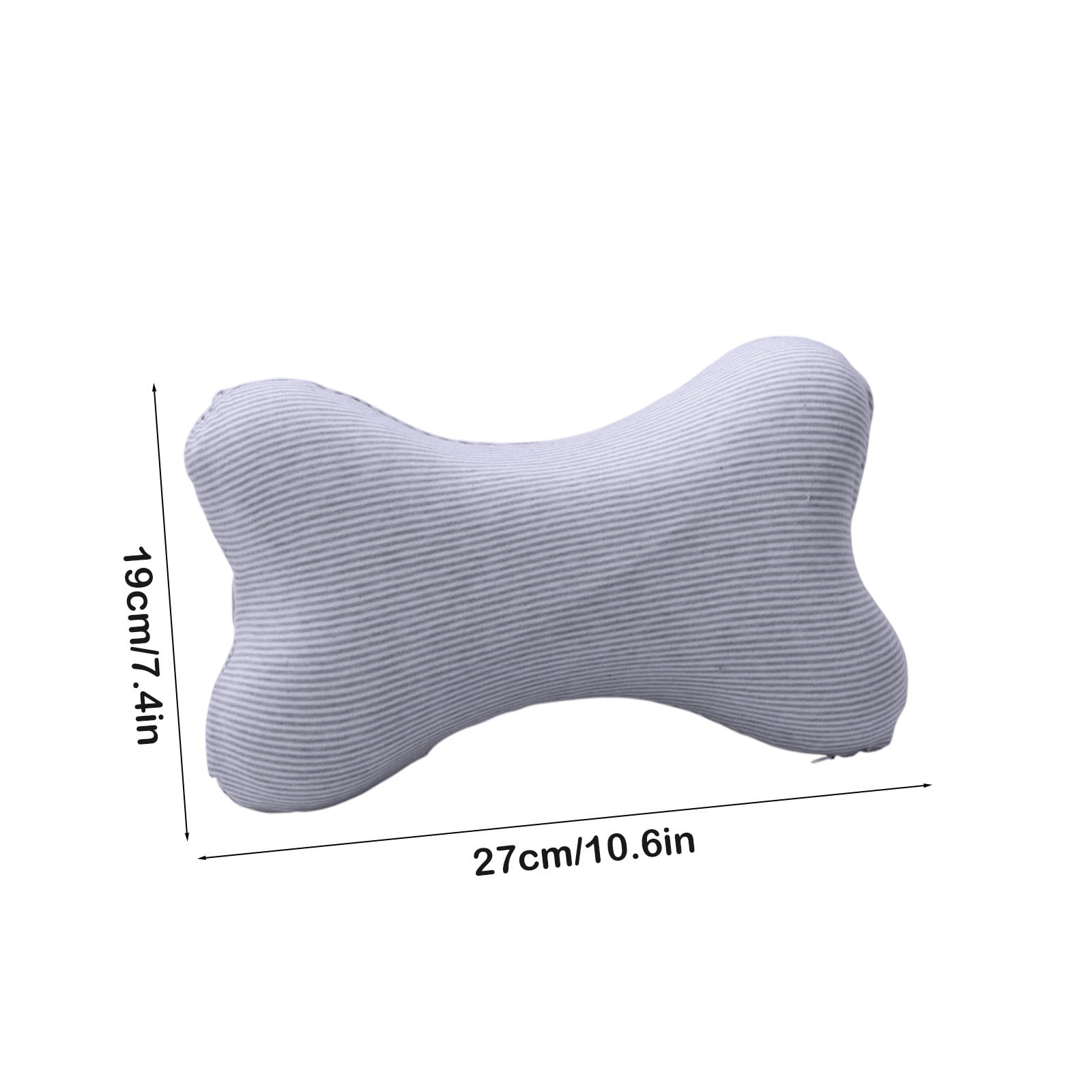 Clearance! Upgraded Dog Bone Shaped Travel Neck Pillows with Washable Removable Cover Memory Foam Car Bus Truck Driving Comfort Head Rest Support 10
