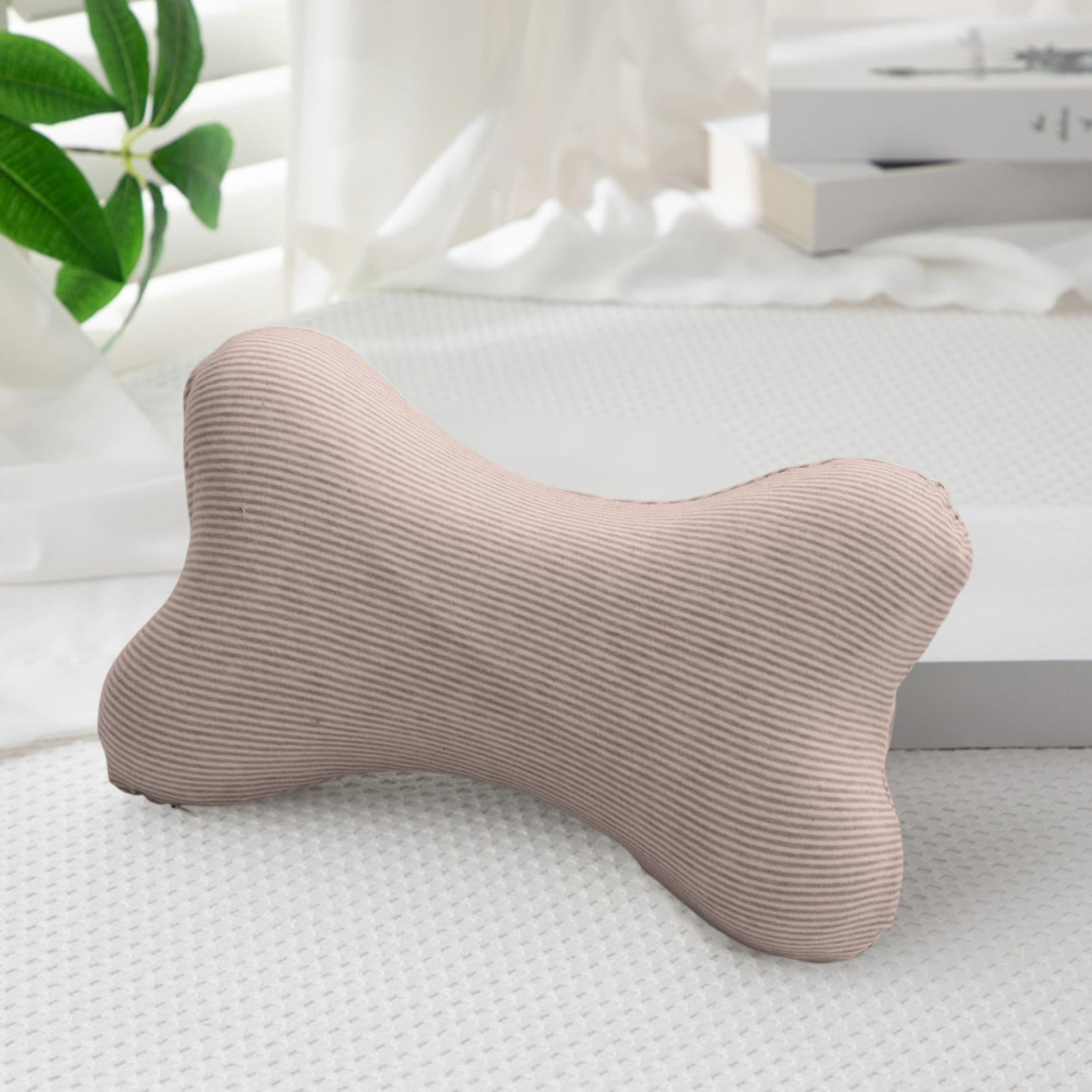 Clearance! Upgraded Dog Bone Shaped Travel Neck Pillows with Washable Removable Cover Memory Foam Car Bus Truck Driving Comfort Head Rest Support 10