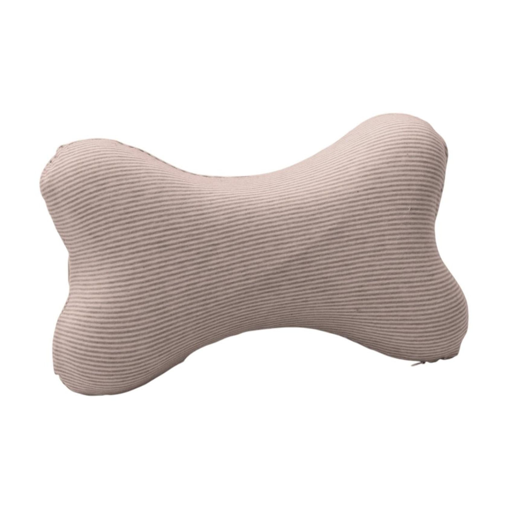 Clearance! Upgraded Dog Bone Shaped Travel Neck Pillows with Washable Removable Cover Memory Foam Car Bus Truck Driving Comfort Head Rest Support 10