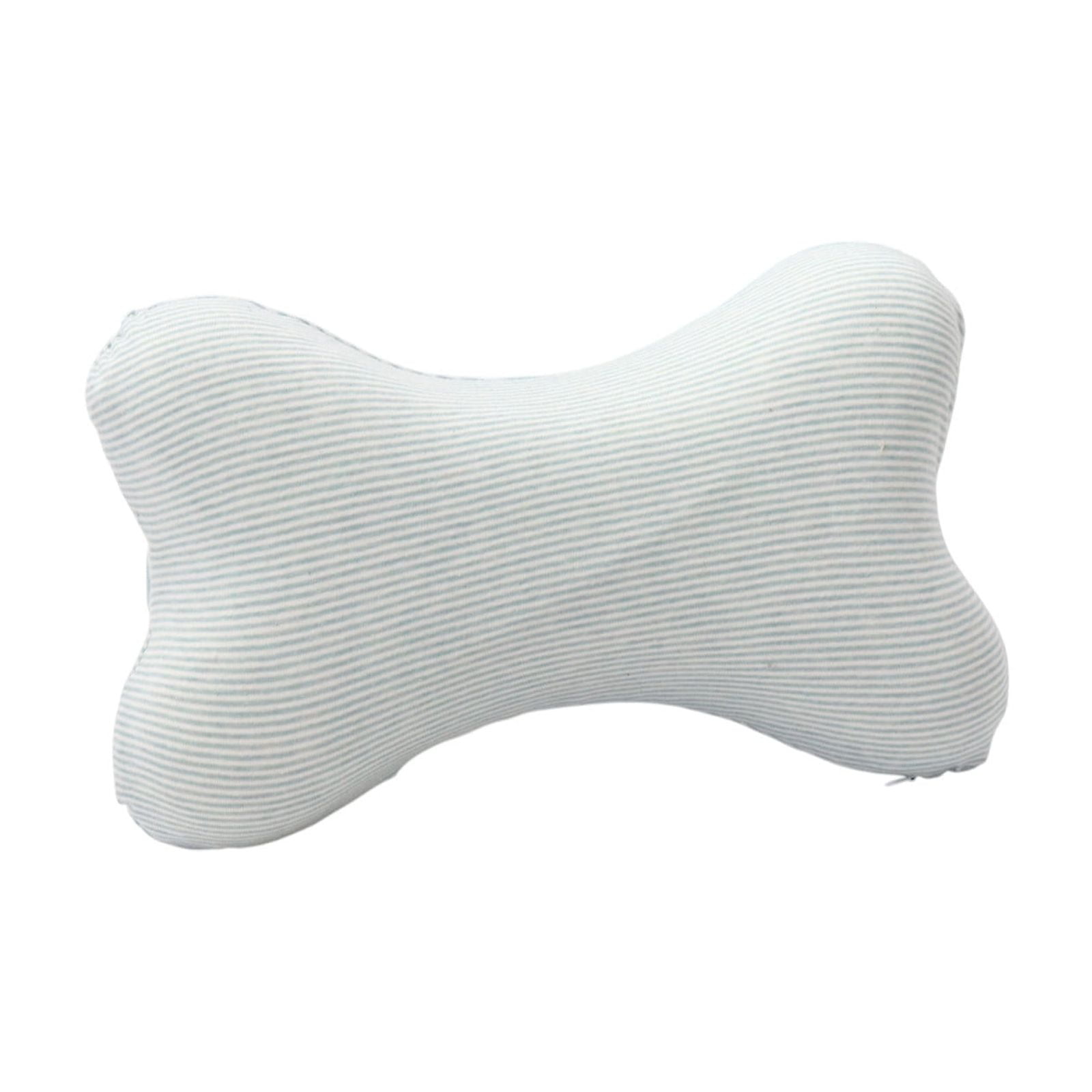 Clearance! Upgraded Dog Bone Shaped Travel Neck Pillows with Washable Removable Cover Memory Foam Car Bus Truck Driving Comfort Head Rest Support 10
