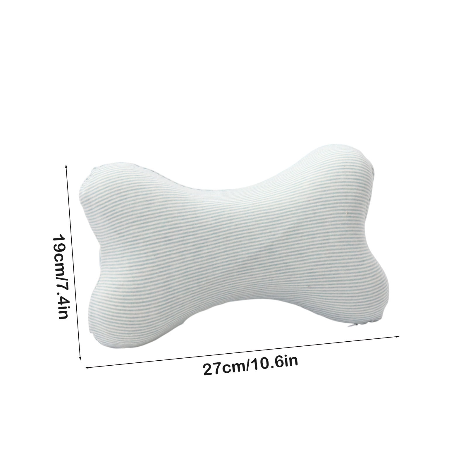 Clearance! Upgraded Dog Bone Shaped Travel Neck Pillows with Washable Removable Cover Memory Foam Car Bus Truck Driving Comfort Head Rest Support 10