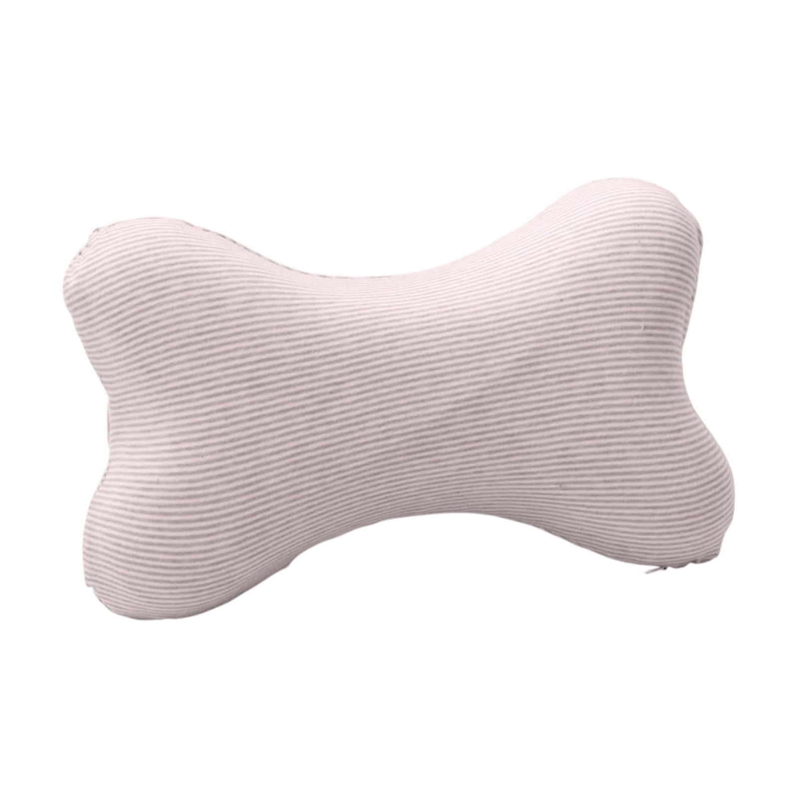 Clearance! Upgraded Dog Bone Shaped Travel Neck Pillows with Washable Removable Cover Memory Foam Car Bus Truck Driving Comfort Head Rest Support 10