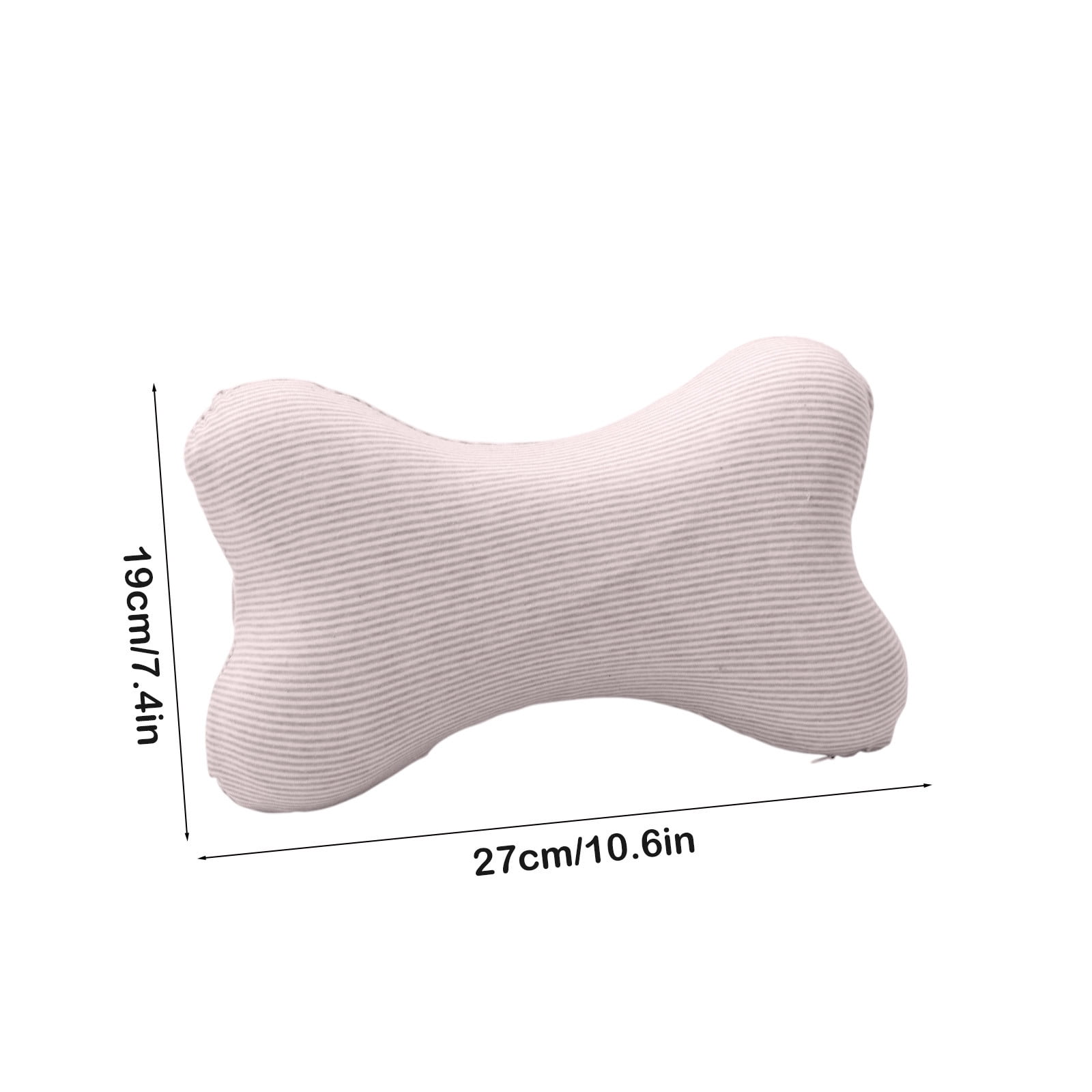 Clearance! Upgraded Dog Bone Shaped Travel Neck Pillows with Washable Removable Cover Memory Foam Car Bus Truck Driving Comfort Head Rest Support 10