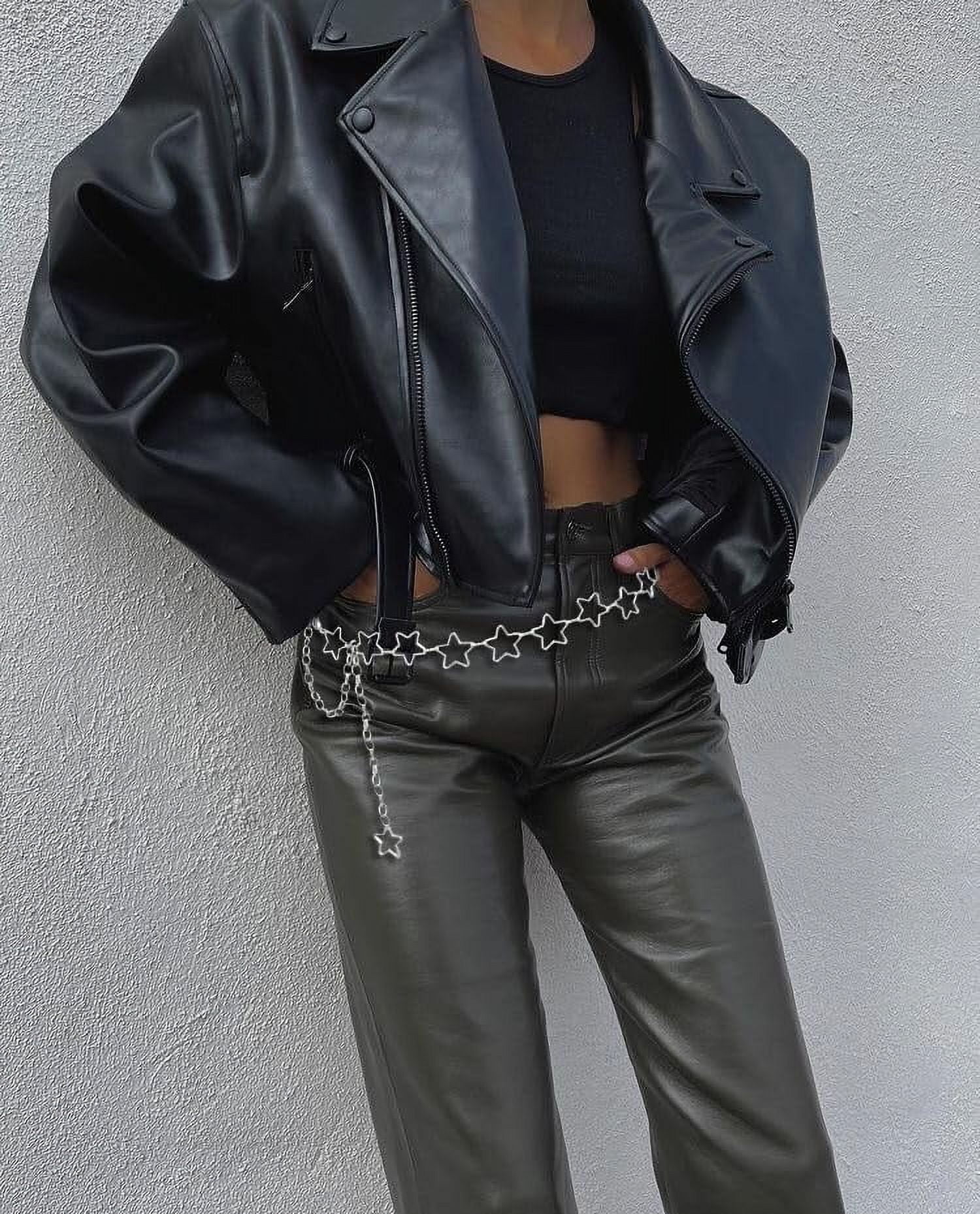 Women Star Waist Chain Belt Gold Silver Chain Belt Body Chains Jewelry for Dress Waist Belt Belly Belt - Image 6