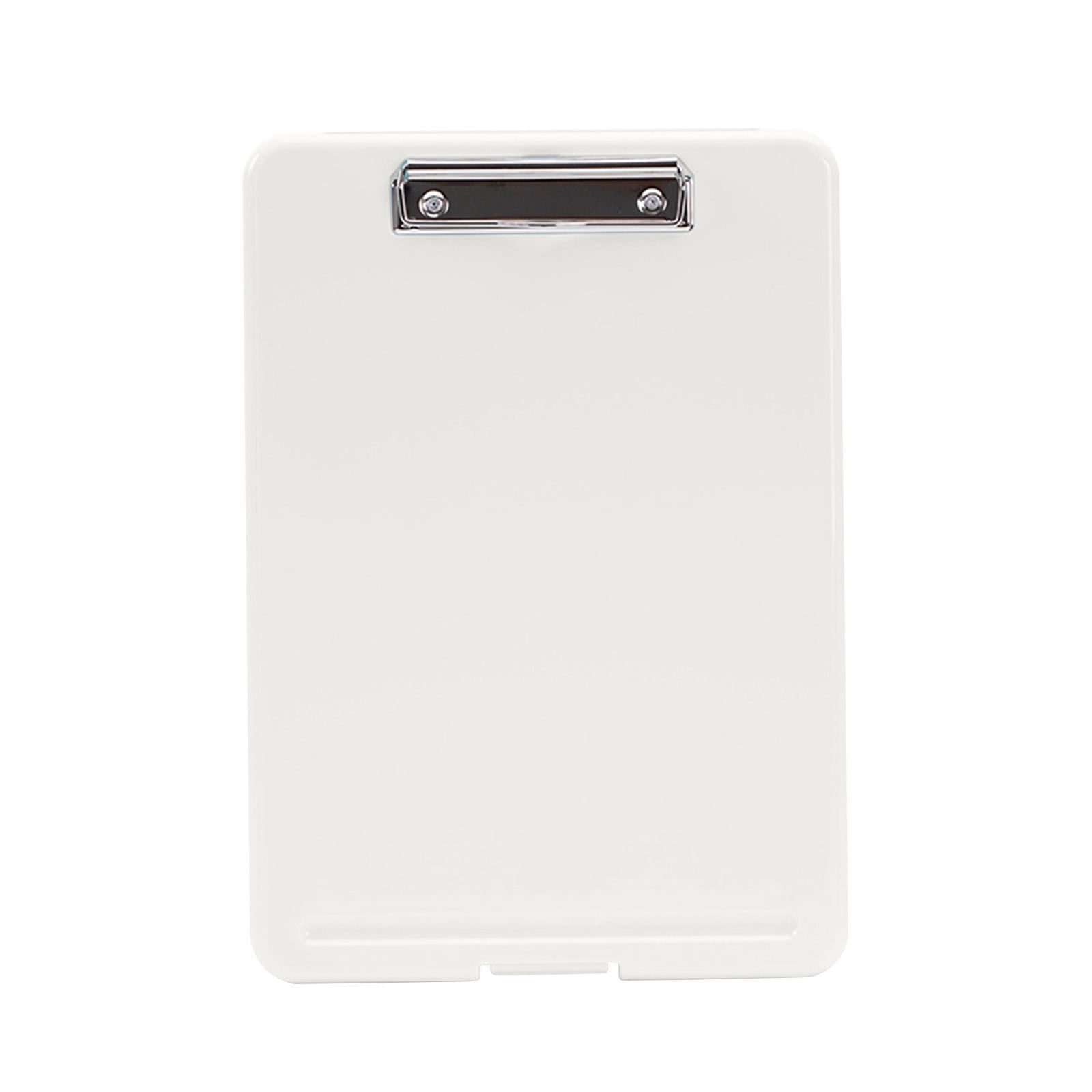 Clipboard with Storage File Box, Foldable A4 Large Capacity Clip Boards Folder, Plastic Clipboard with Pen Holder for Office Supplies(Mint Green) Clear - Image 2