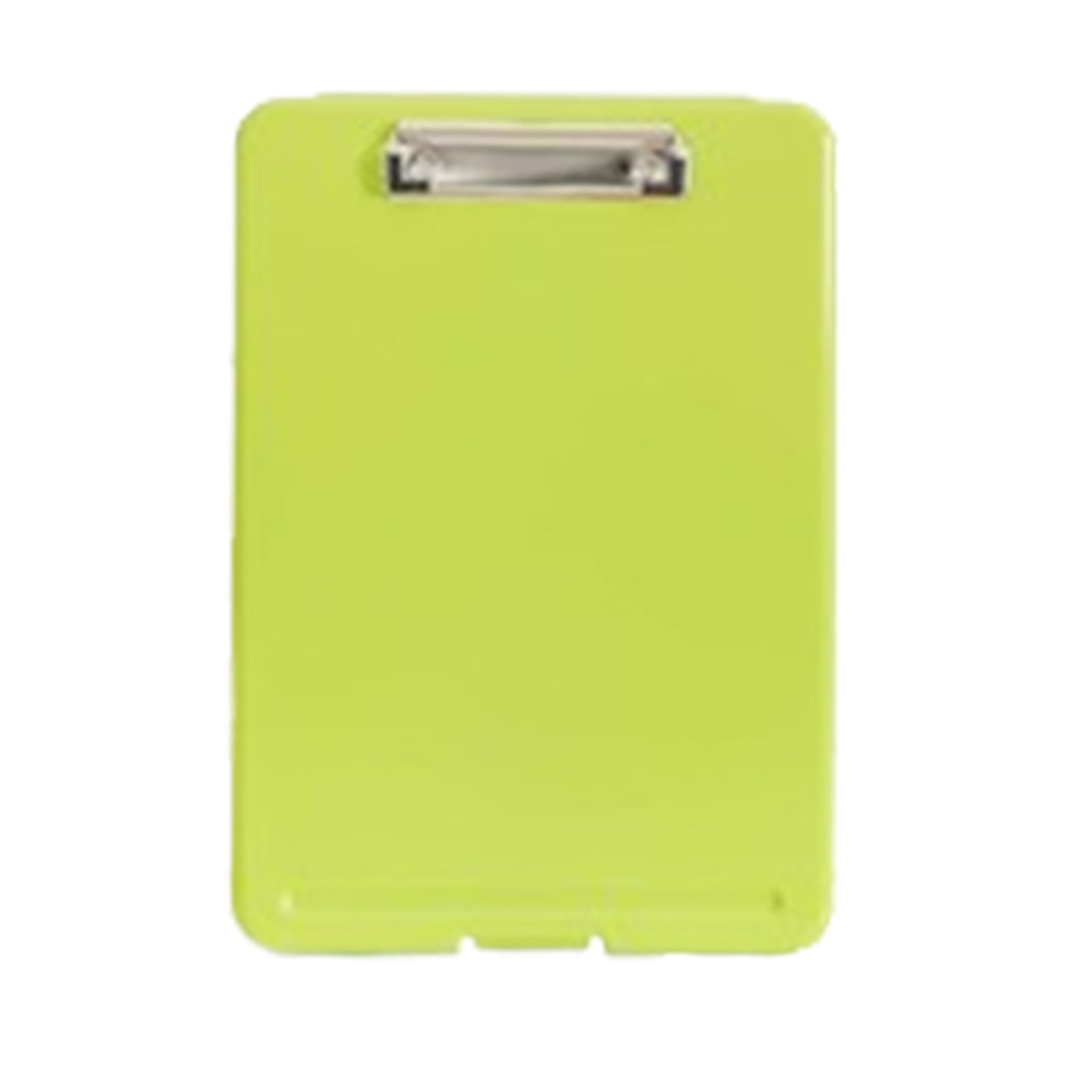 Clipboard with Storage File Box, Foldable A4 Large Capacity Clip Boards Folder, Plastic Clipboard with Pen Holder for Office Supplies(Mint Green) Mint Green - Image 2