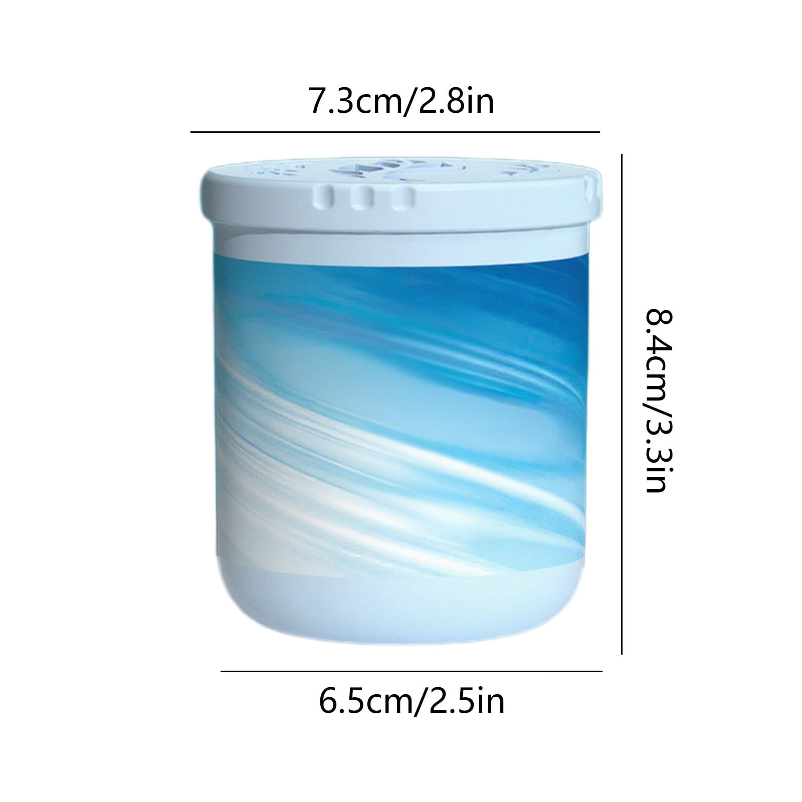 Odor Eliminators Gel Beads, Solid Air Freshener Odor Absorber Gel, Eliminates Odor in Bathrooms, Pet Scents Deodorizing Gel, Beads Air Fresheners Care for Toilet Closet Shoe Rack Bedroom Blue - Image 3