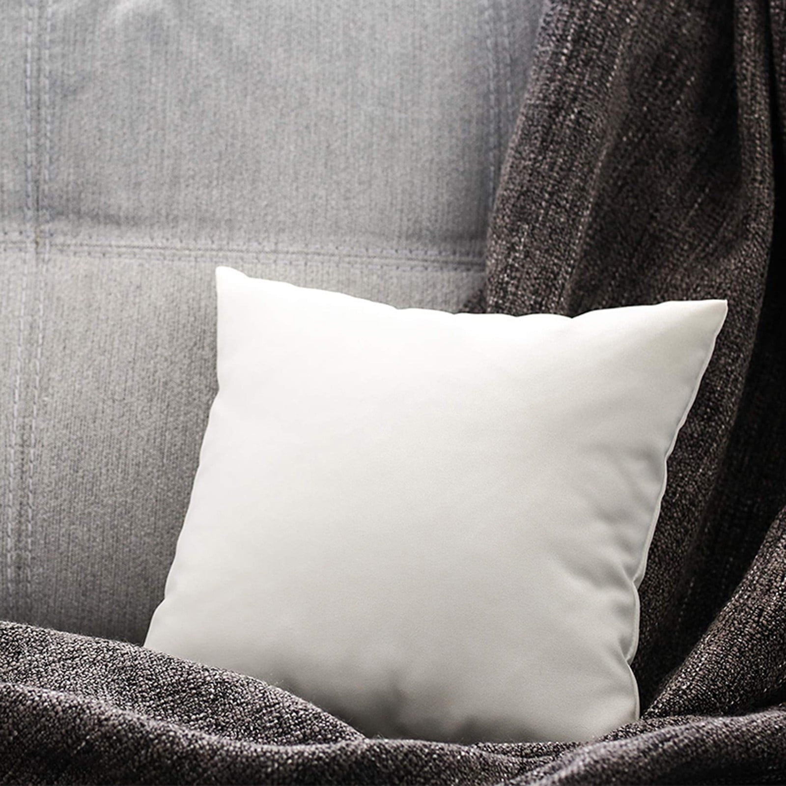 Pillow Insert, Hypoallergenic Square Form Sham Stuffer, Standard White Non-woven Cloth, Sofa Decorative, Euro Throw Pillow Inserts, for Sofa Bed Couch, Headboard Cushion Core C - Image 5