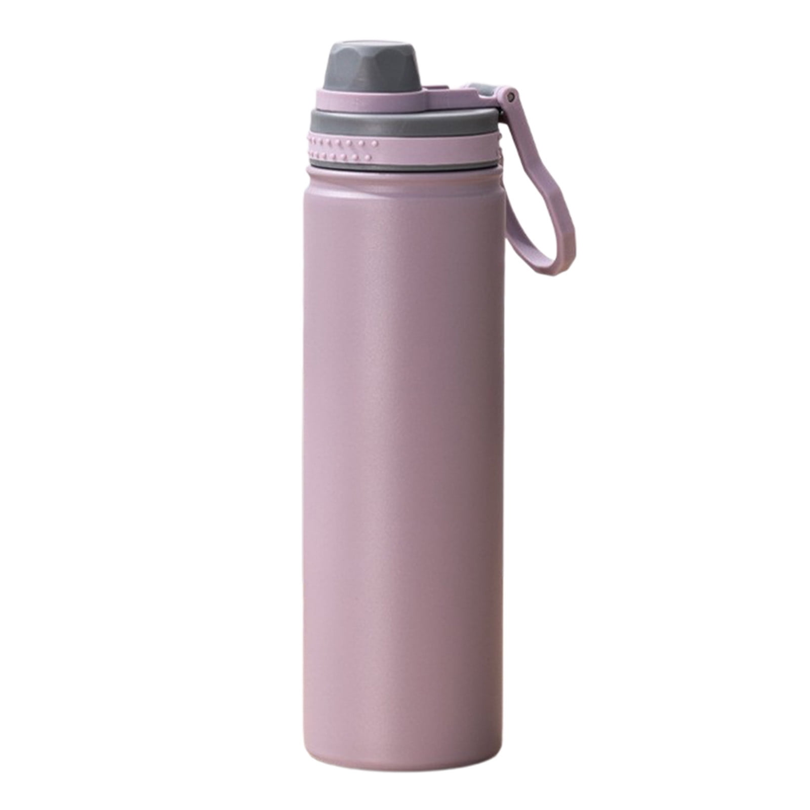 Insulated Water Bottle, Stainless Steel Vacuum Insulated Water Bottle, Sport Bottle with Leak Proof Lid and Handle, Space Kettle Men and Women, Large Capacity Sports Water Bottle Purple - Image 2