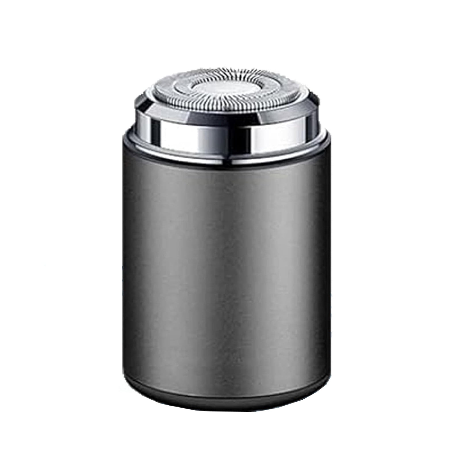 Mini Electric Shaver, Portable Mini Electric Shaver, Pocket Size, Mini ElectricShaver for Men, USB Rechargeable Waterproof Shaver, Electric Beard Trimmer, for Home, Car, Office, Business Trip Gray - Image 1